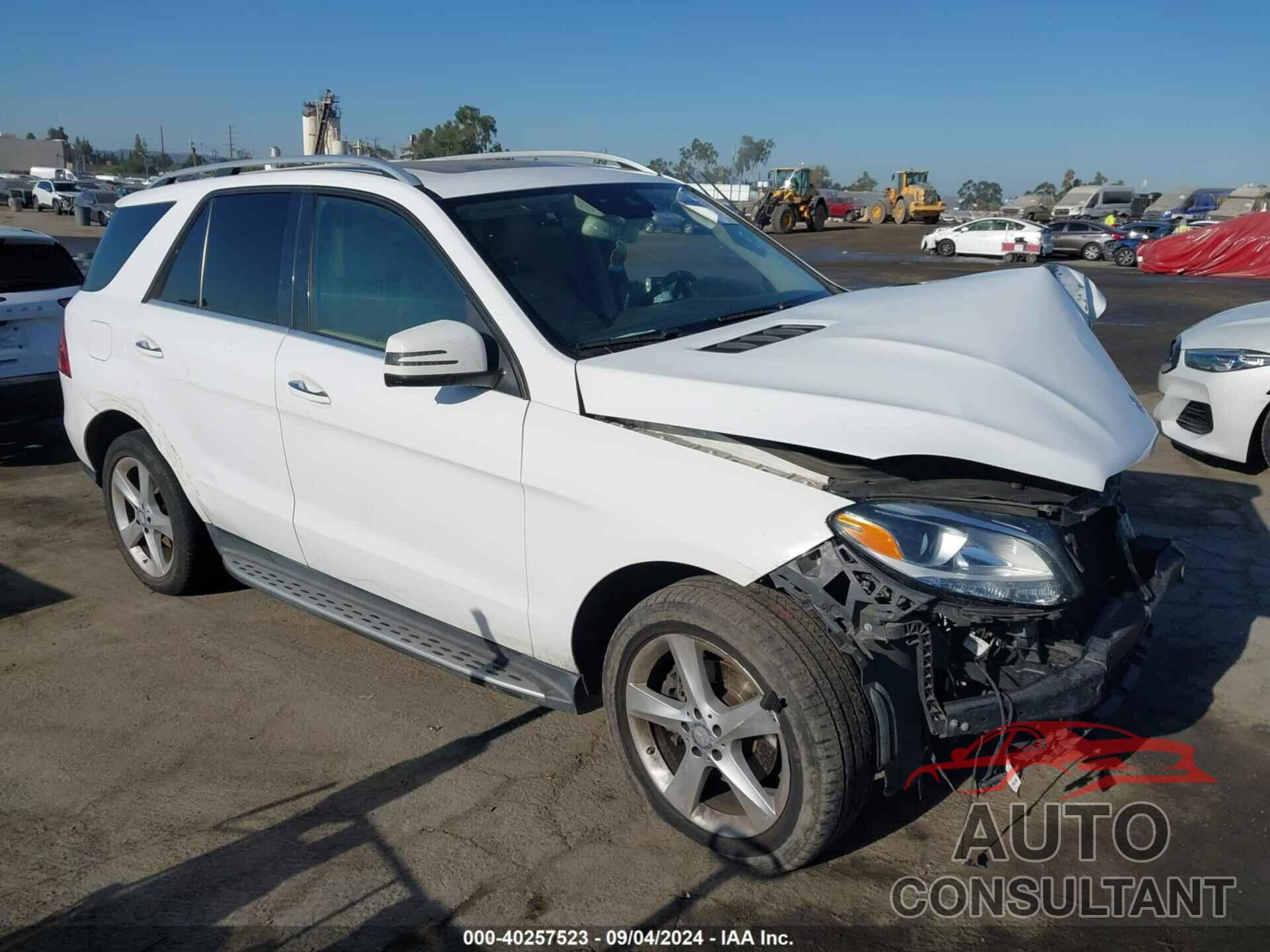 MERCEDES-BENZ GLE 350 2017 - 4JGDA5JB8HA832733