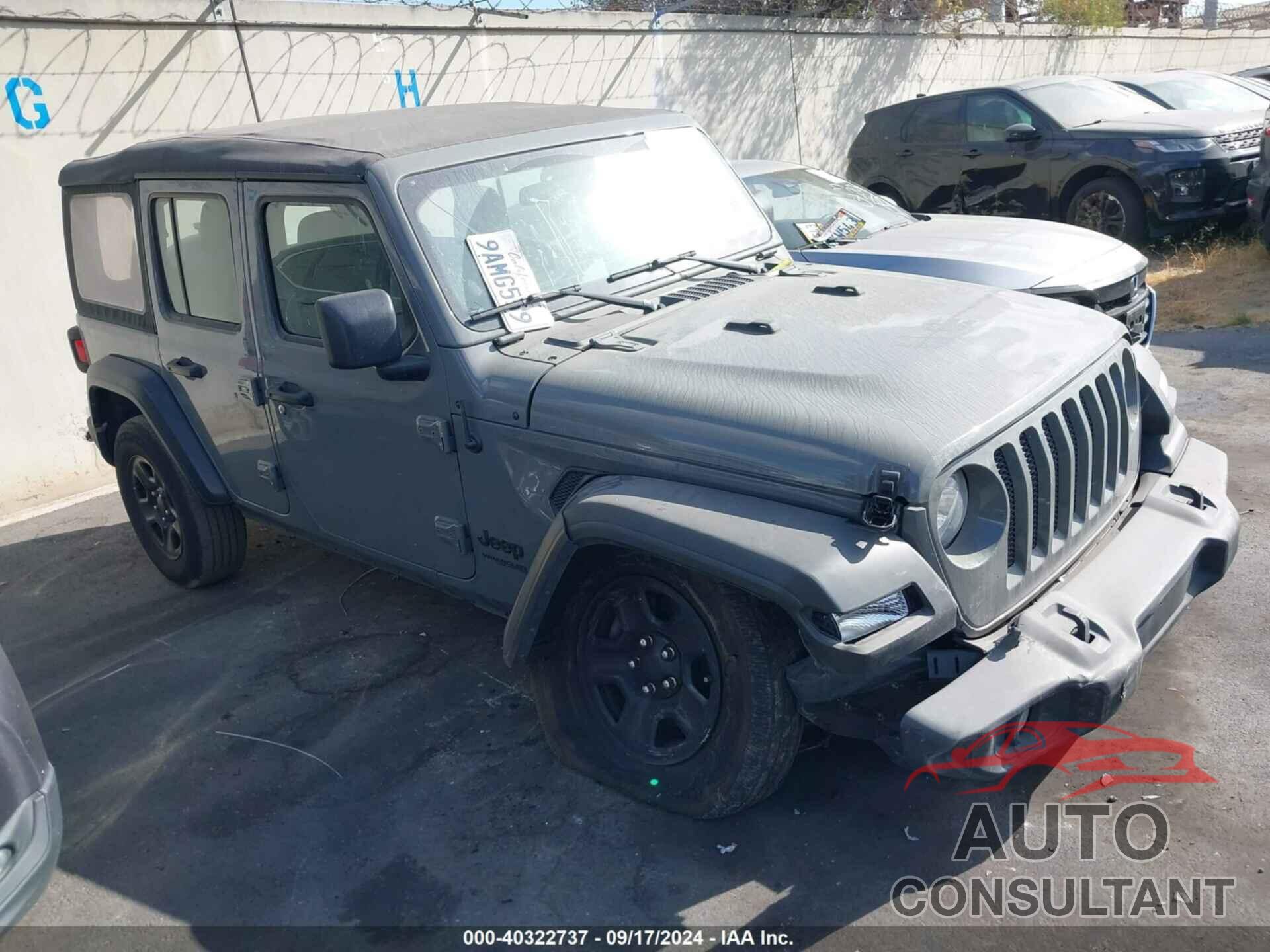 JEEP WRANGLER UNLIMITED 2022 - 1C4HJXDG8NW126143