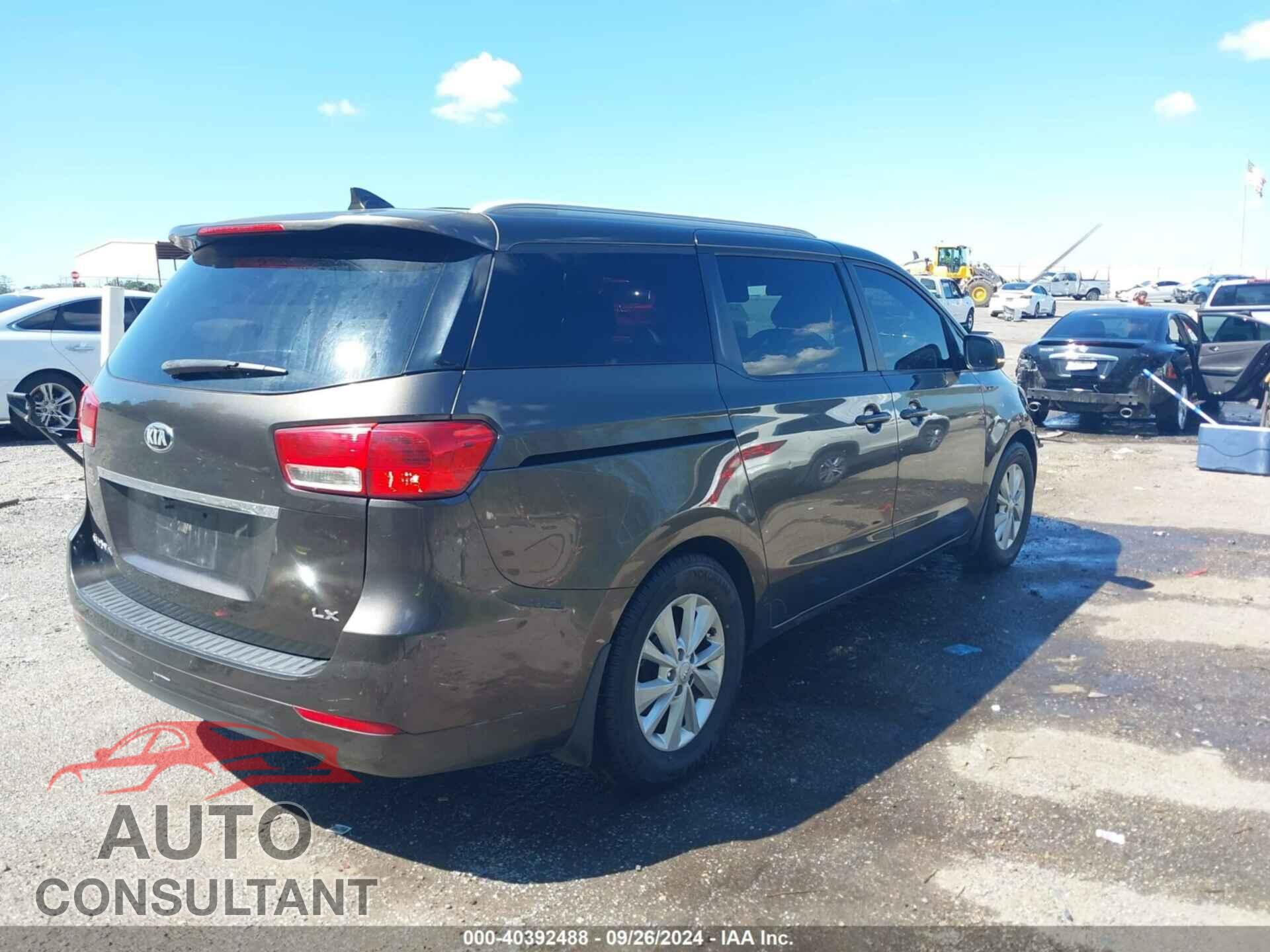 KIA SEDONA 2016 - KNDMB5C19G6185797