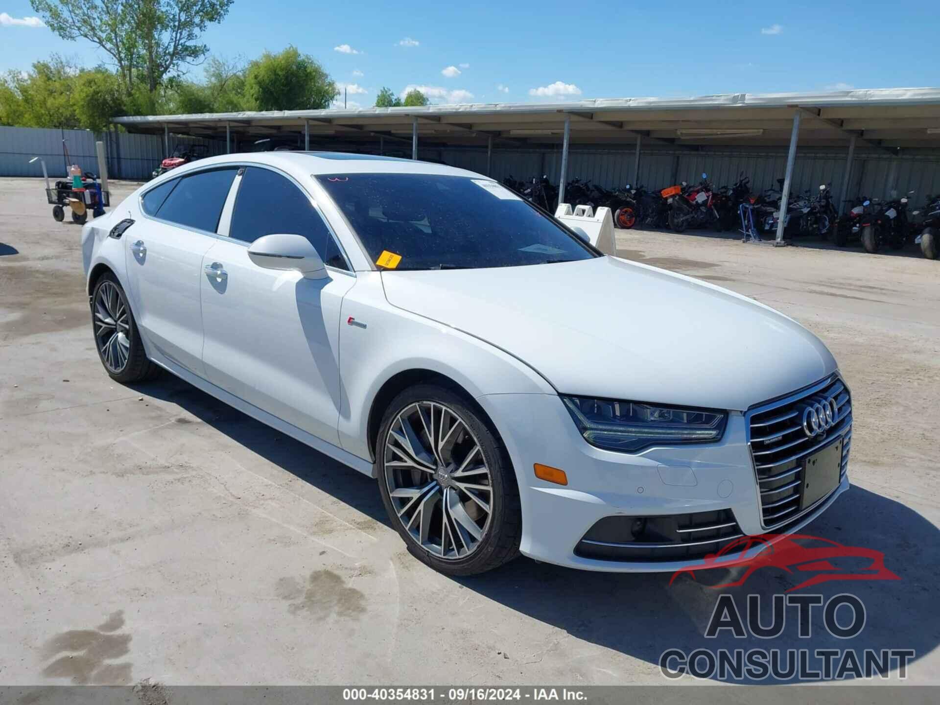 AUDI A7 2016 - WAUWGAFC4GN170188