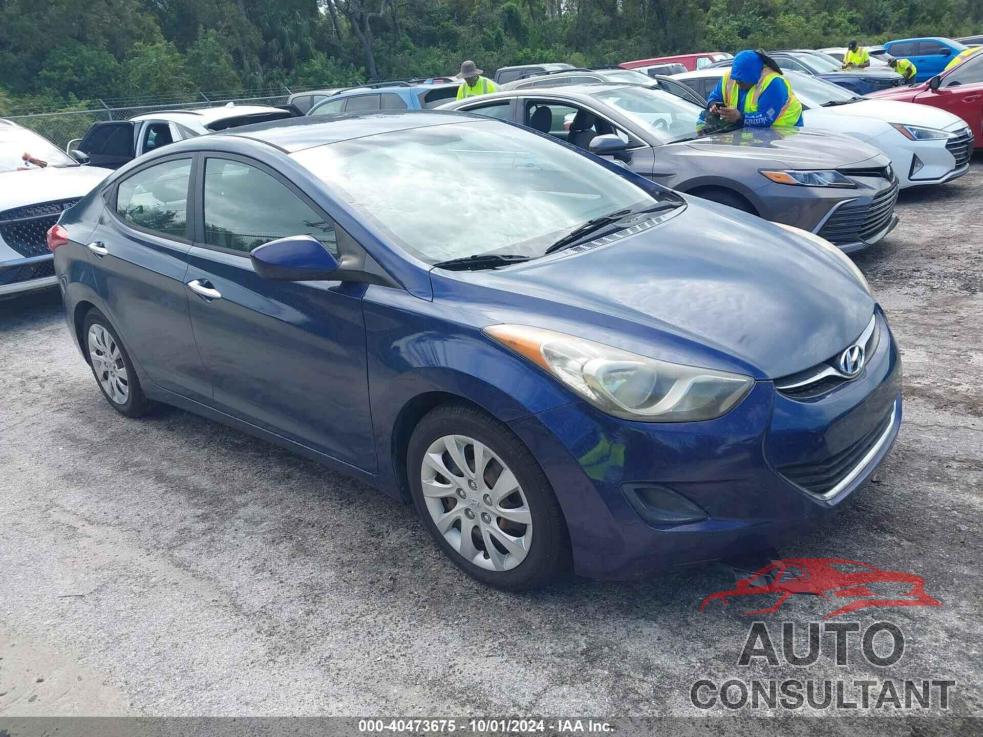 HYUNDAI ELANTRA 2011 - 5NPDH4AE3BH020485