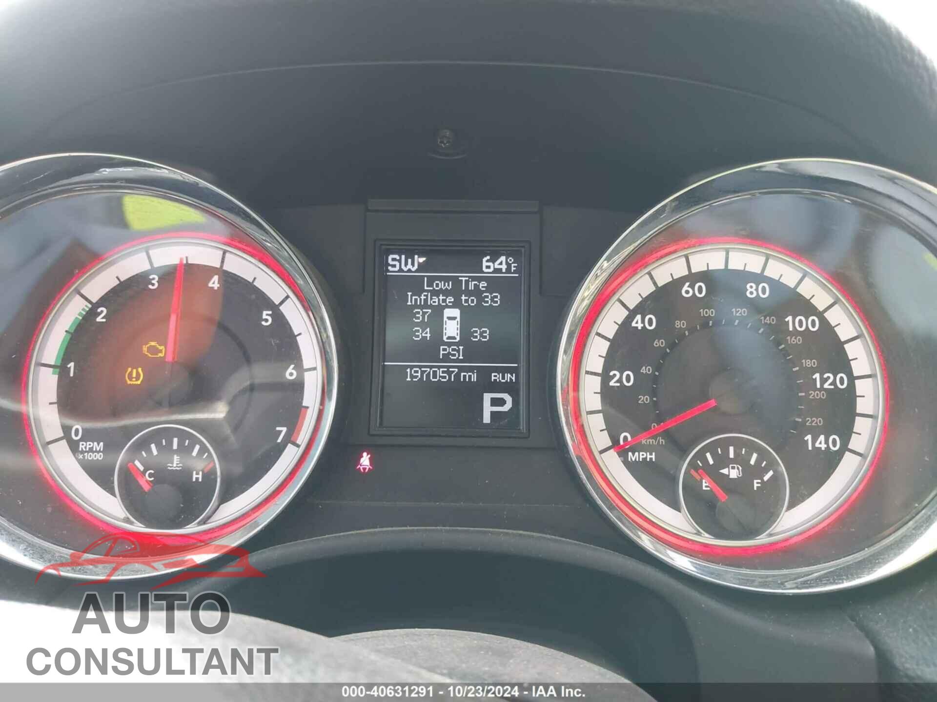 DODGE DURANGO 2013 - 1C4RDJDG9DC674211