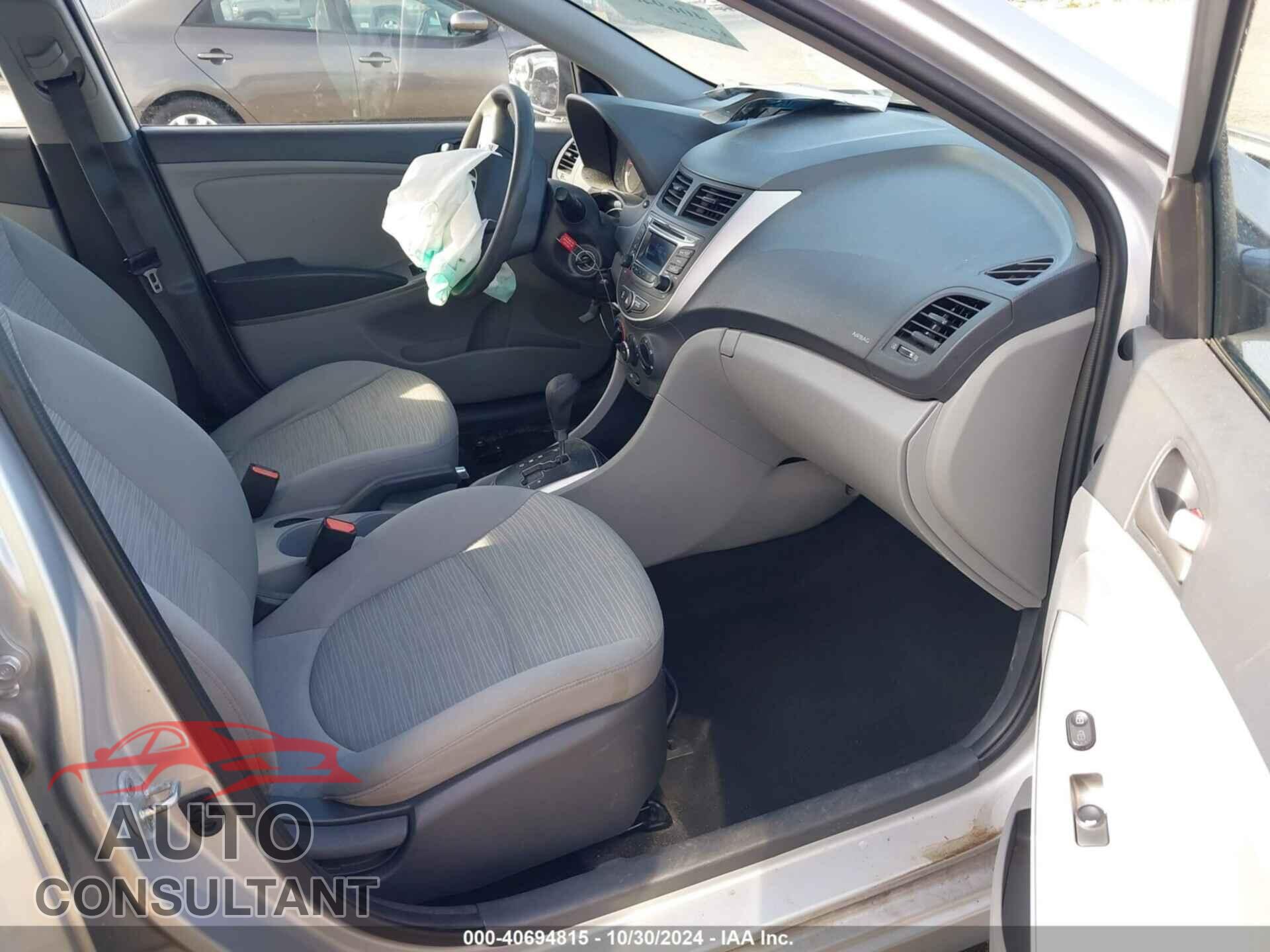 HYUNDAI ACCENT 2016 - KMHCT4AE8GU036488