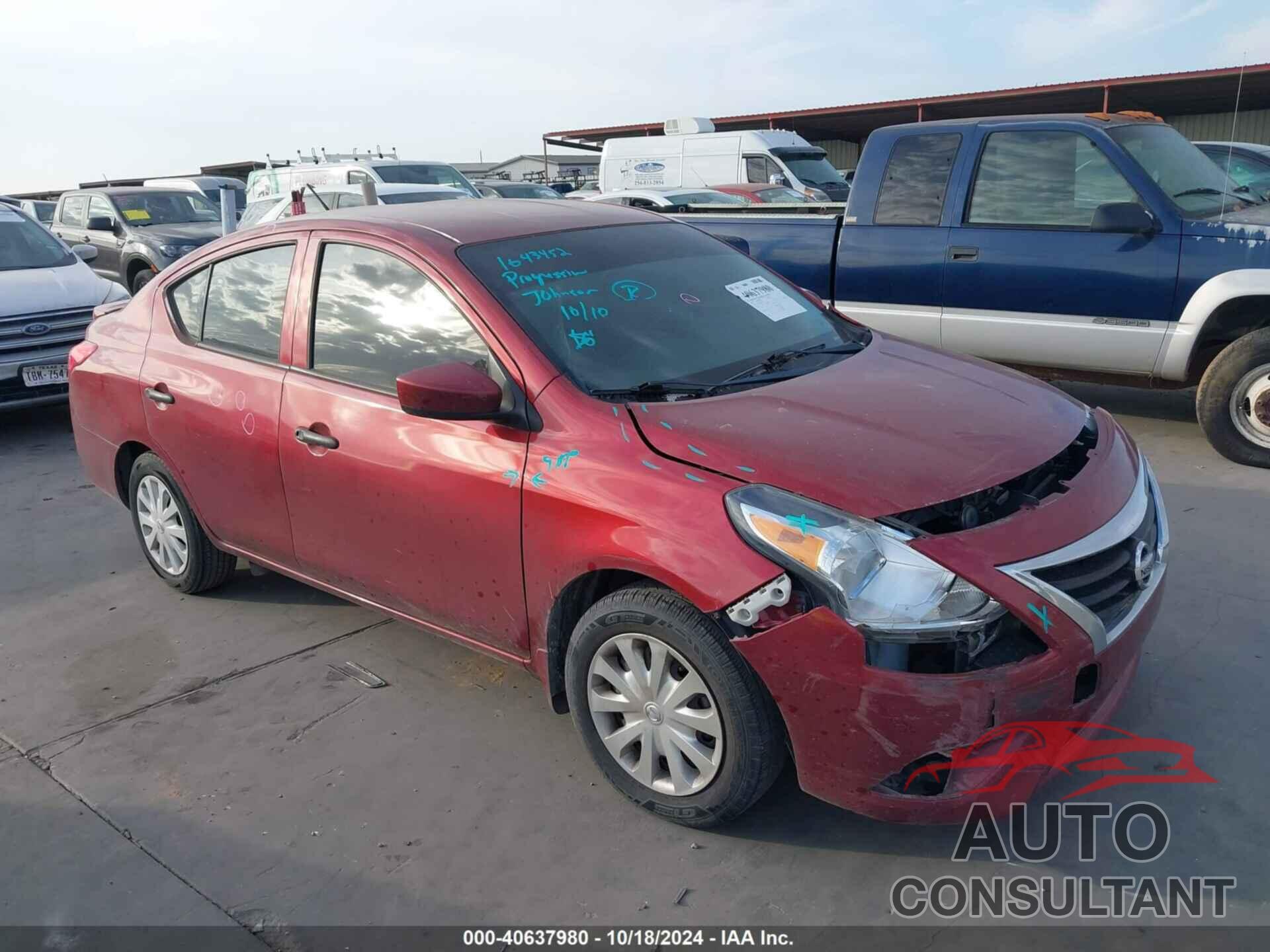 NISSAN VERSA 2017 - 3N1CN7AP6HL864121