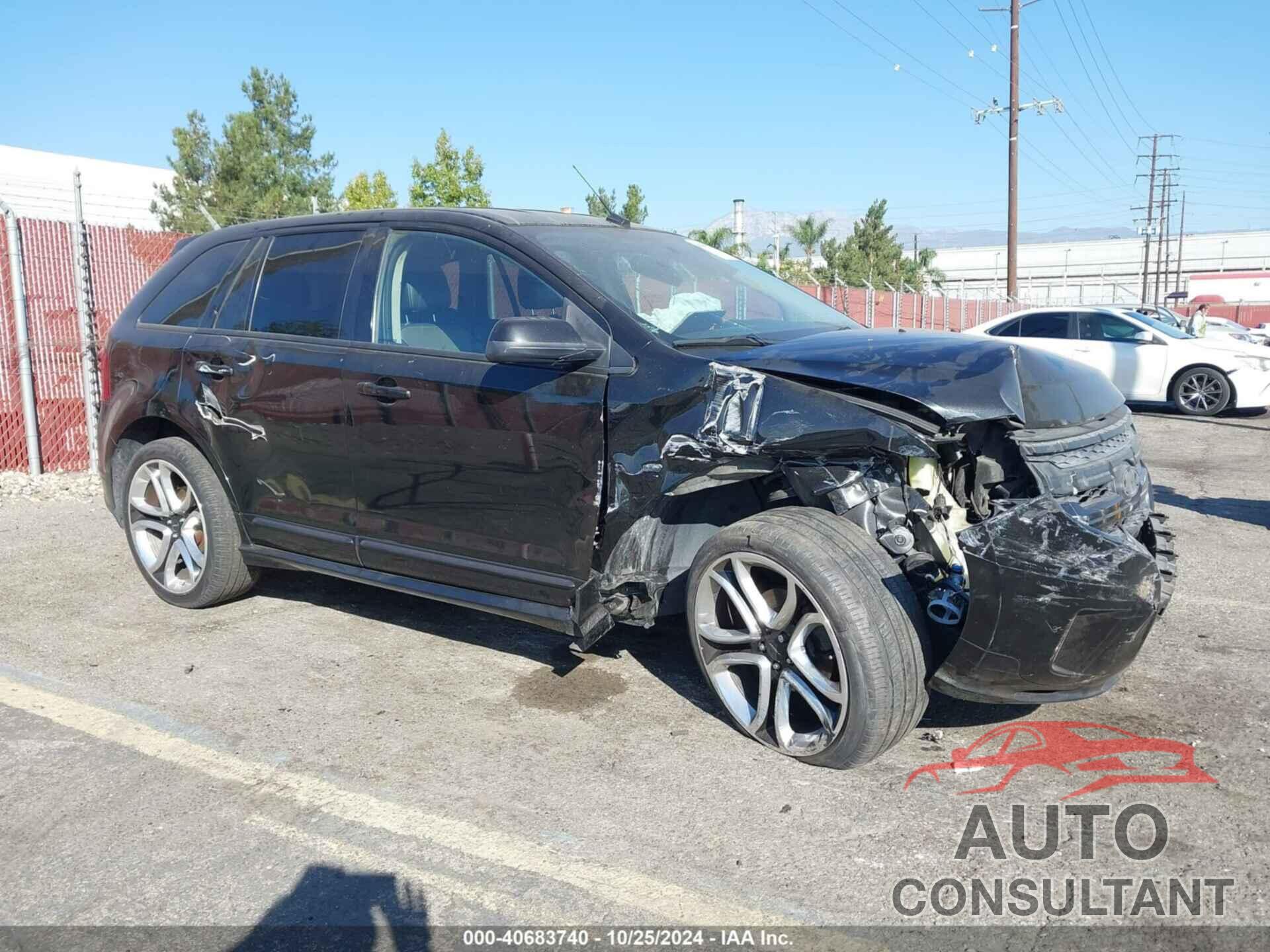 FORD EDGE 2013 - 2FMDK3AK1DBA77490