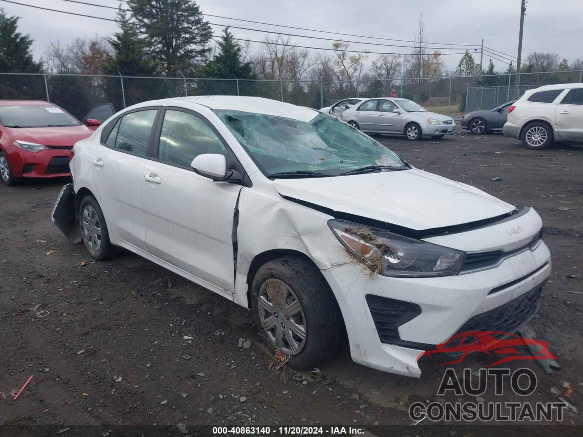 KIA RIO 2022 - 3KPA24AD8NE434527