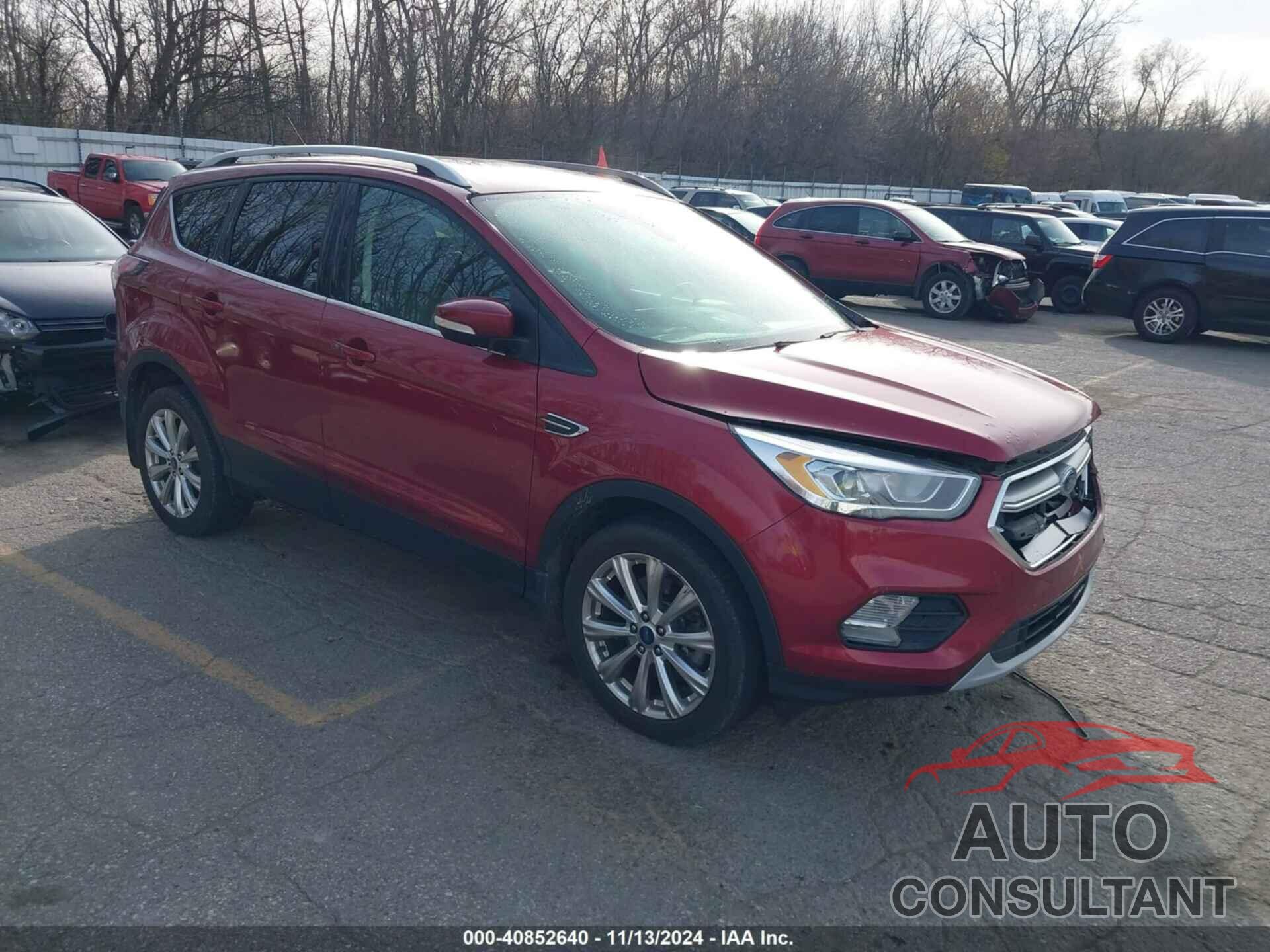 FORD ESCAPE 2017 - 1FMCU9J99HUA60670