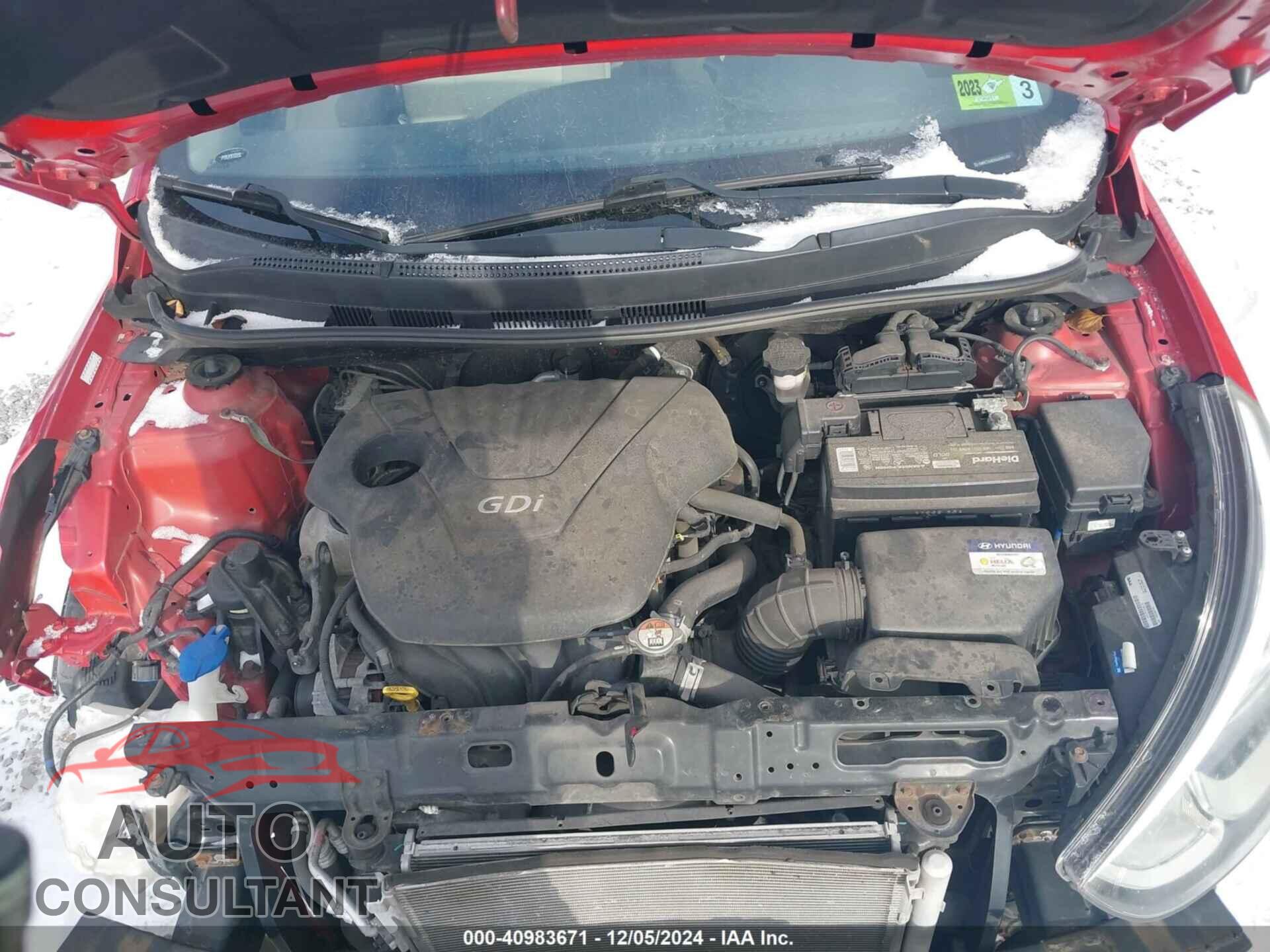 HYUNDAI ACCENT 2016 - KMHCT4AE6GU080182