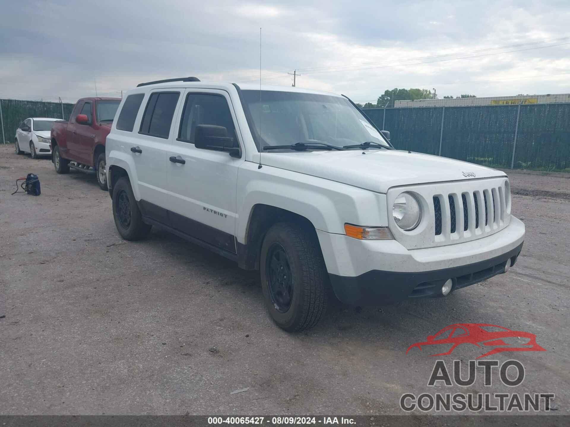 JEEP PATRIOT 2016 - 1C4NJPBA2GD660139