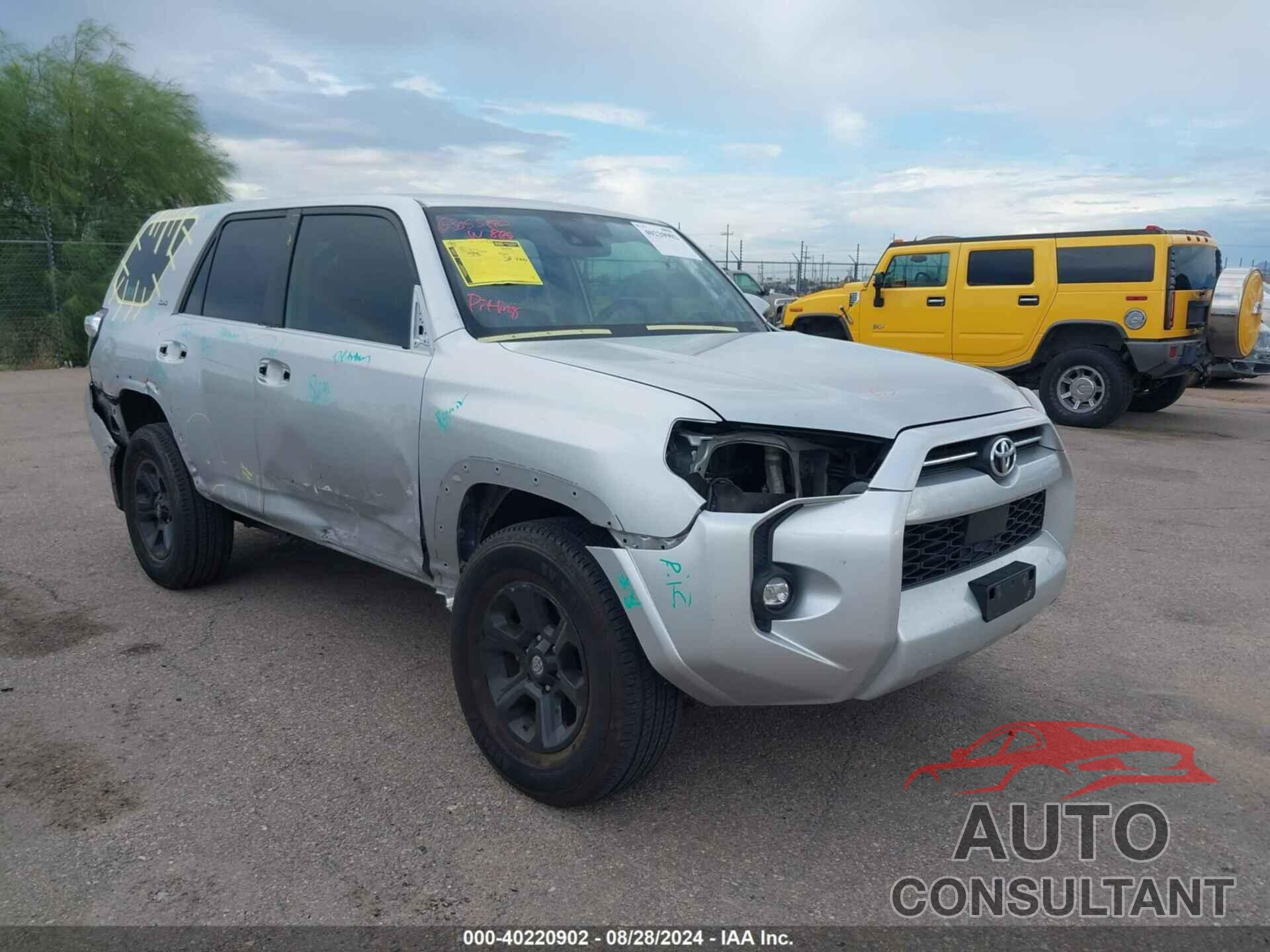 TOYOTA 4RUNNER 2021 - JTEMU5JR3M5929846