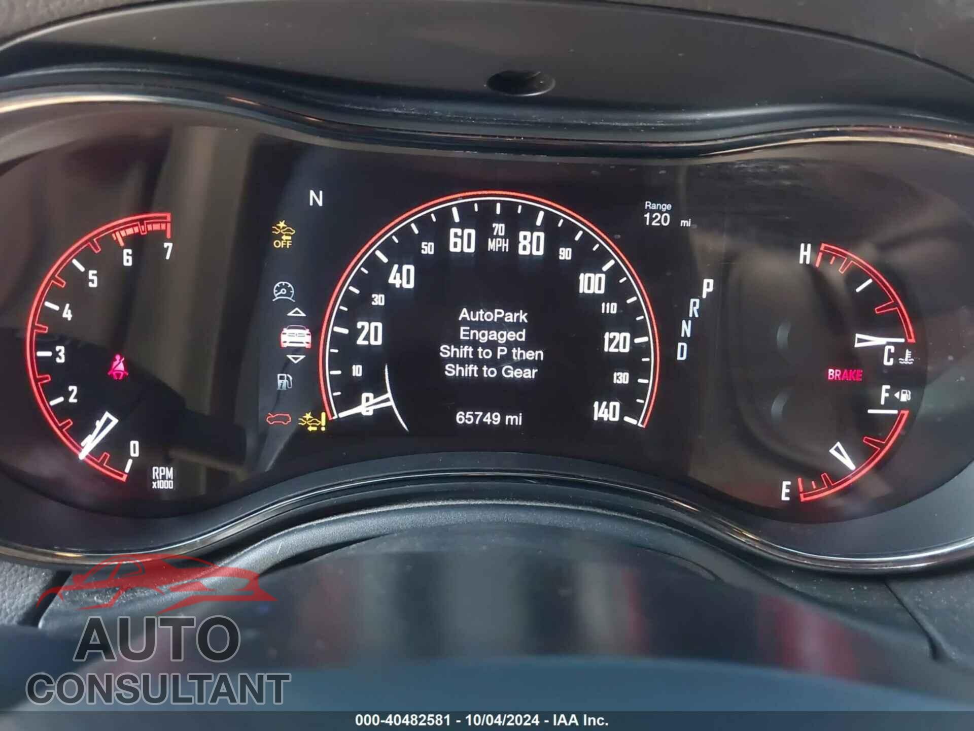 DODGE DURANGO 2018 - 1C4SDJCTXJC496949