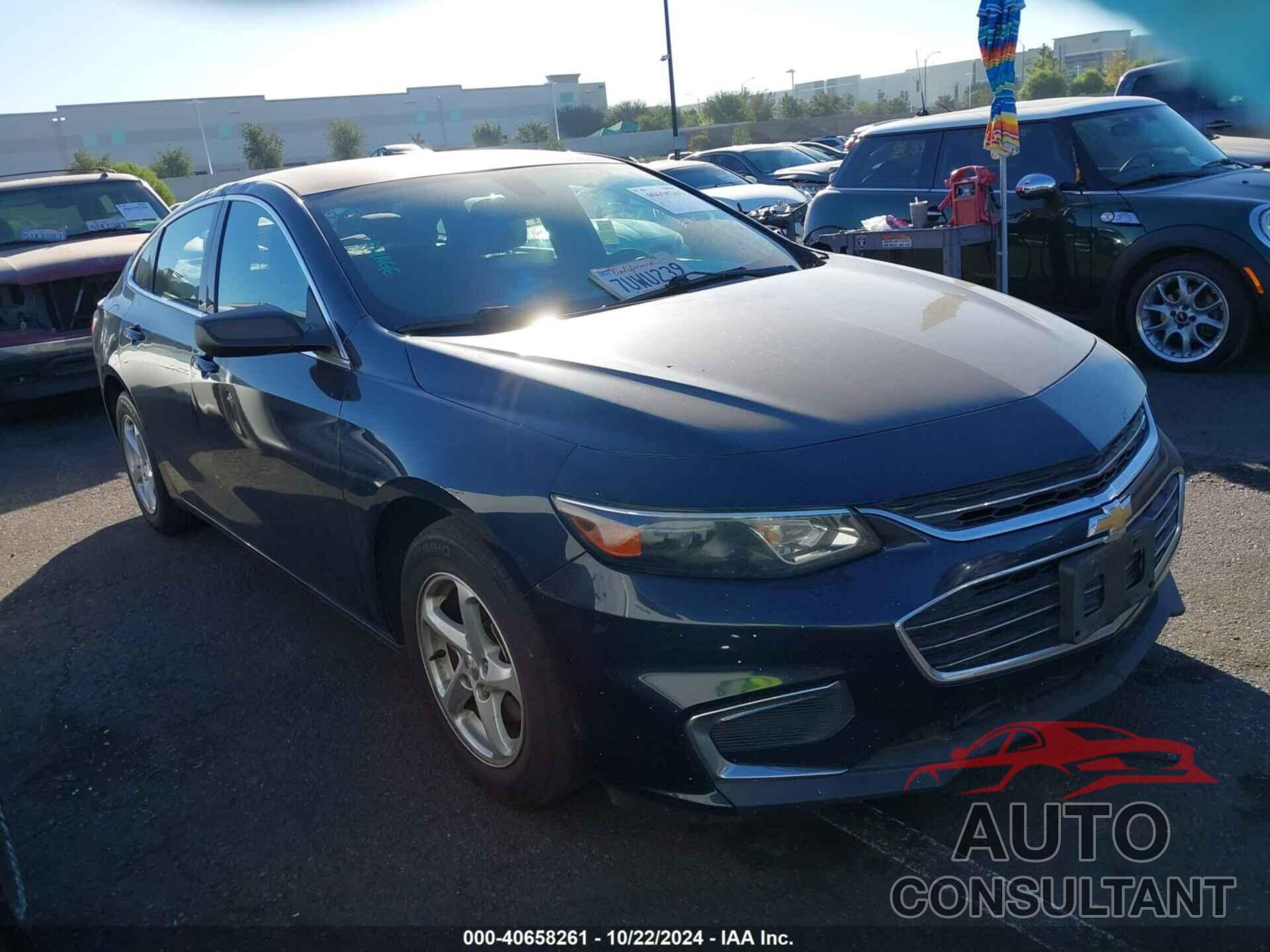 CHEVROLET MALIBU 2017 - 1G1ZB5ST4HF118091
