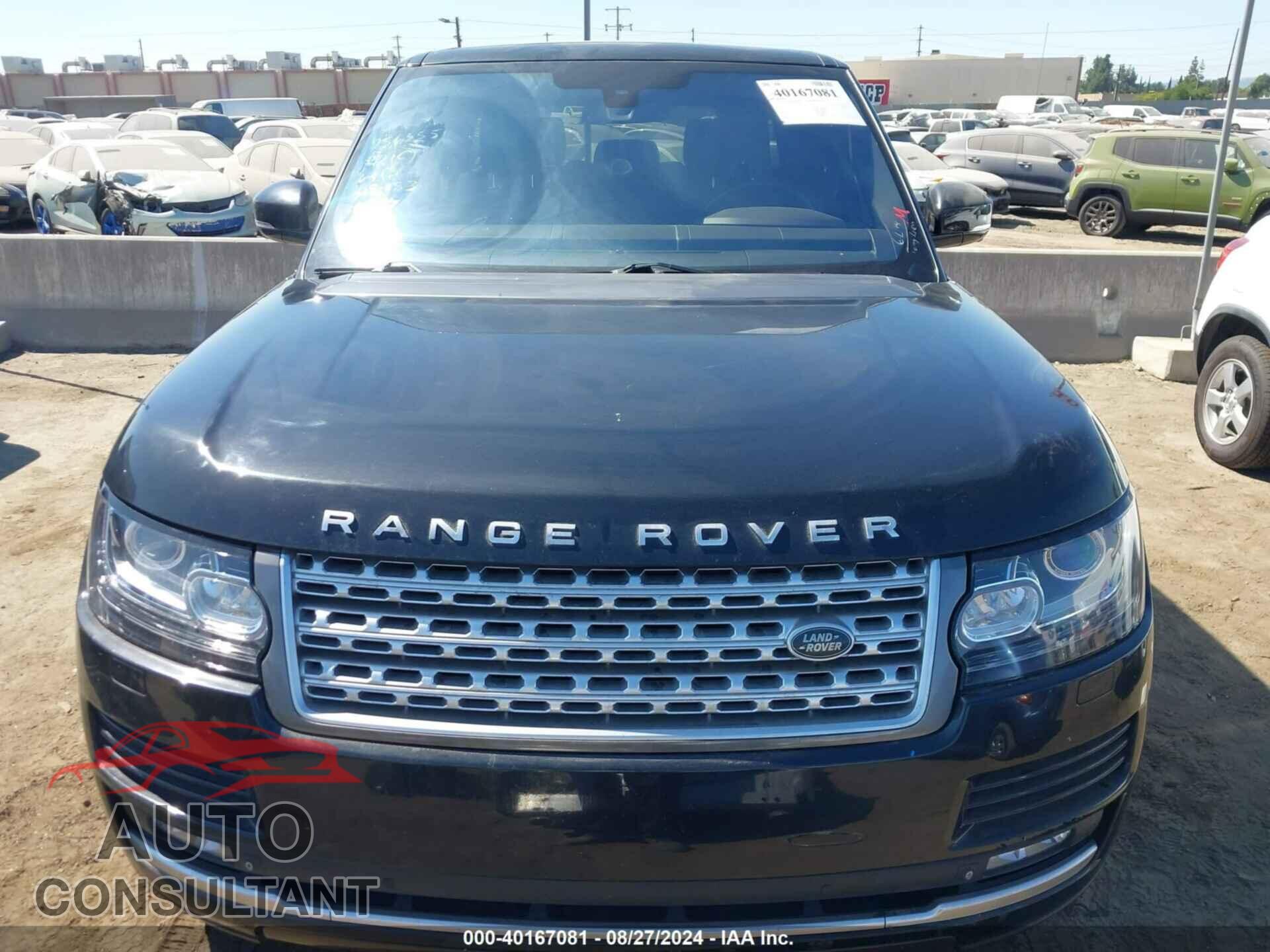 LAND ROVER RANGE ROVER 2014 - SALGS2WF5EA182952