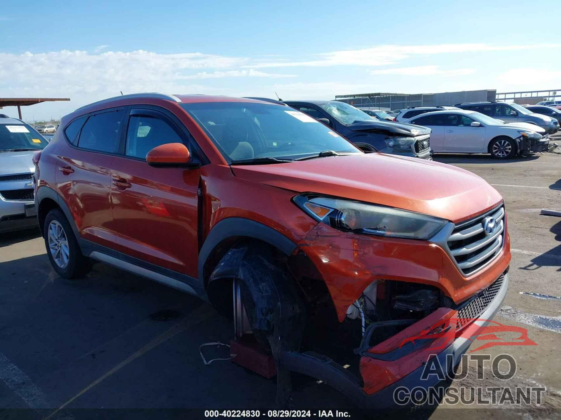 HYUNDAI TUCSON 2017 - KM8J3CA47HU295094