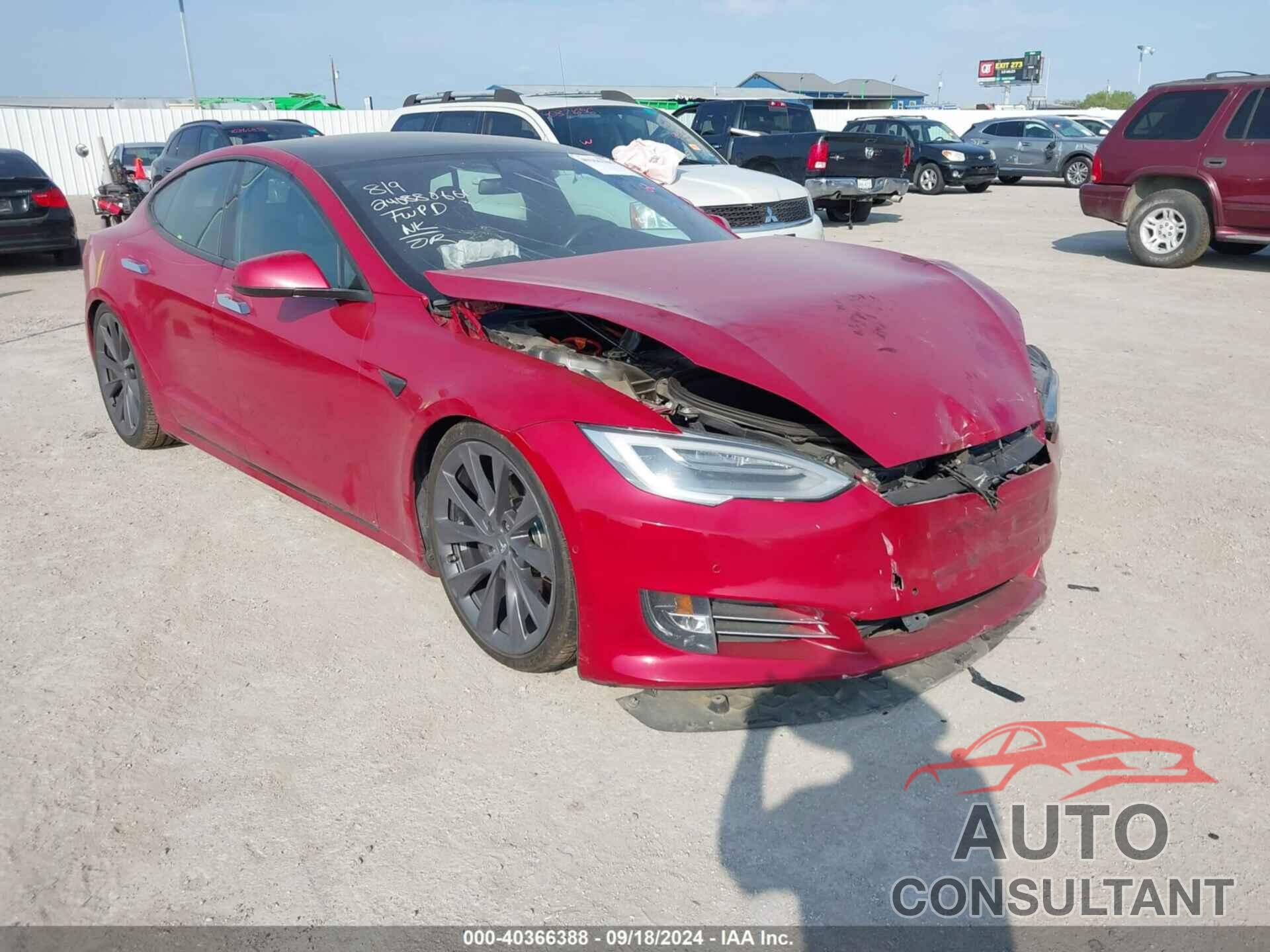 TESLA MODEL S 2019 - 5YJSA1E2XKF336913