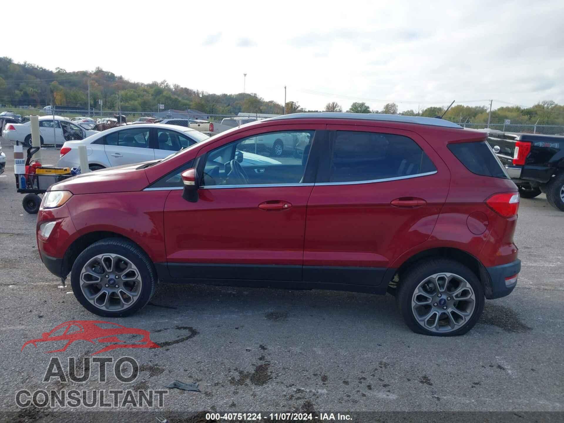 FORD ECOSPORT 2020 - MAJ6S3KL5LC332540