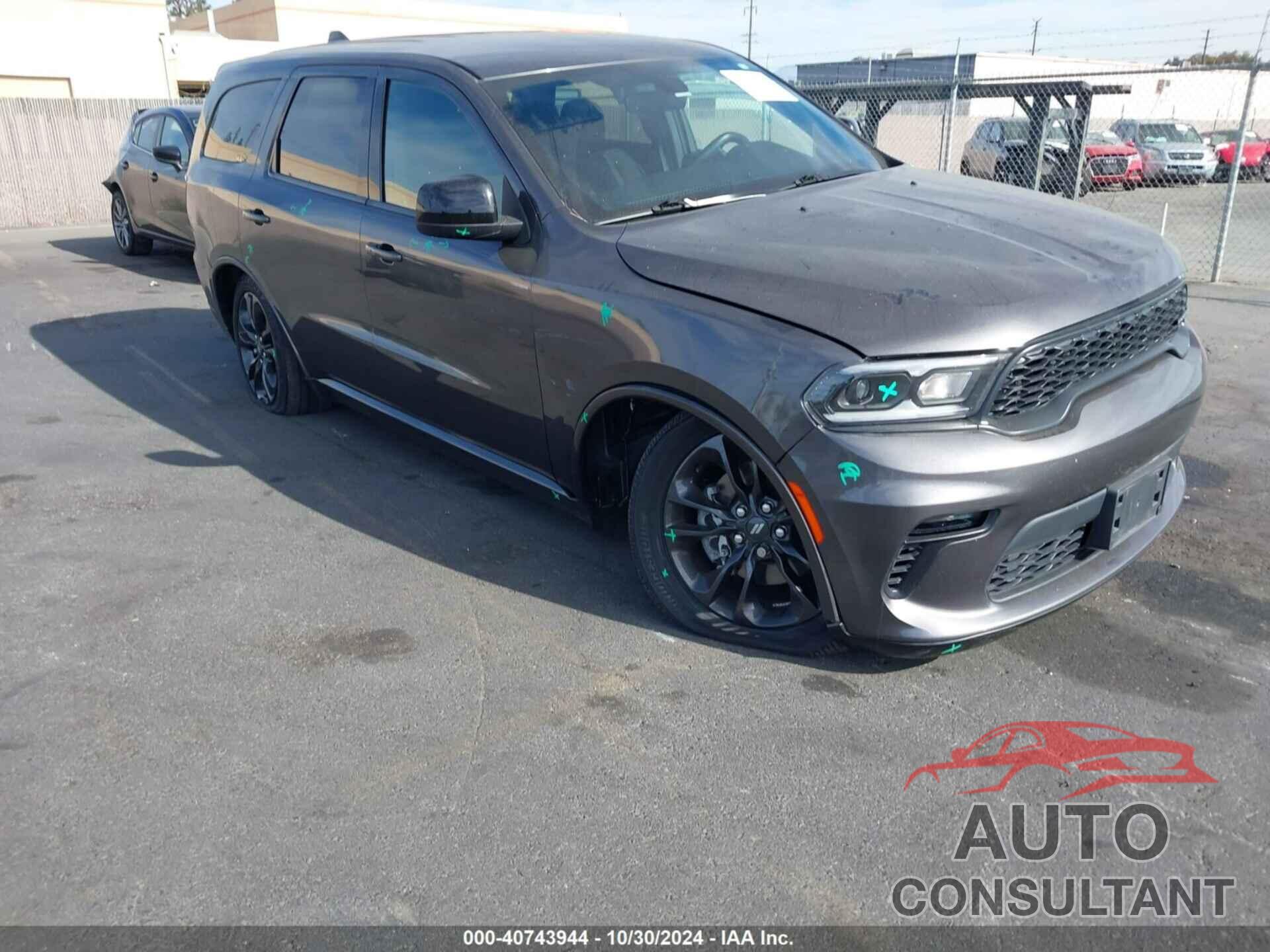 DODGE DURANGO 2021 - 1C4RDHDG3MC540562