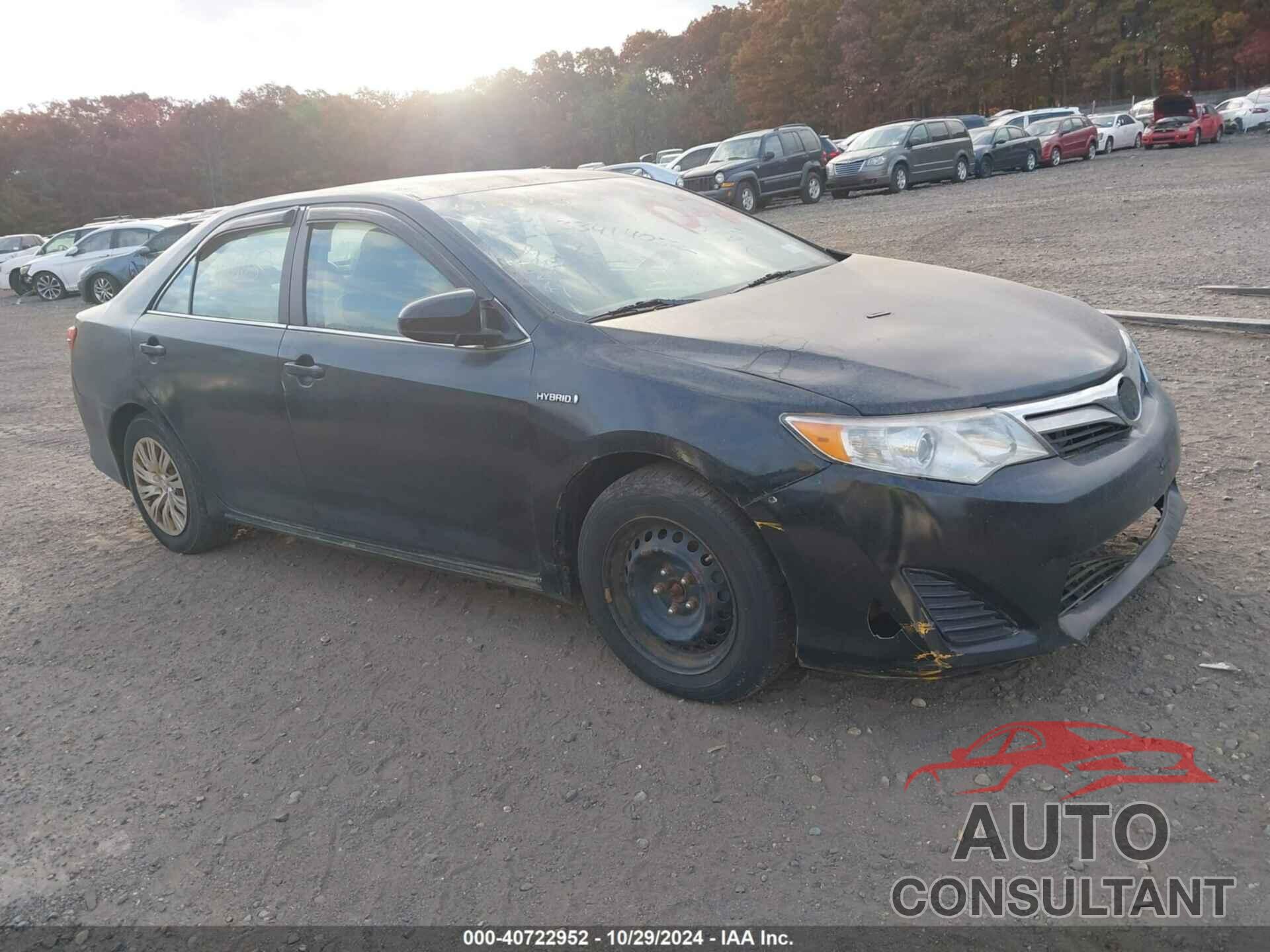 TOYOTA CAMRY HYBRID 2012 - 4T1BD1FK8CU043294