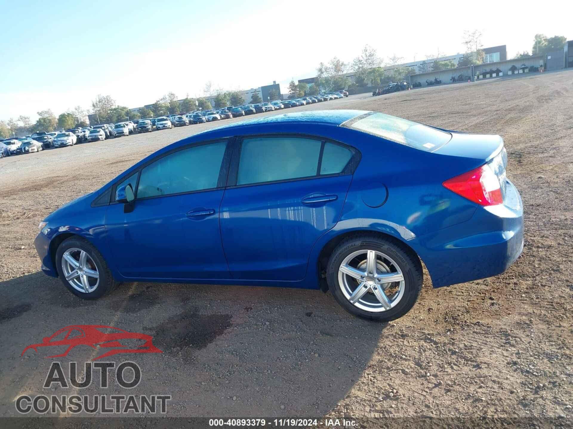 HONDA CIVIC 2012 - 19XFB2F59CE304801