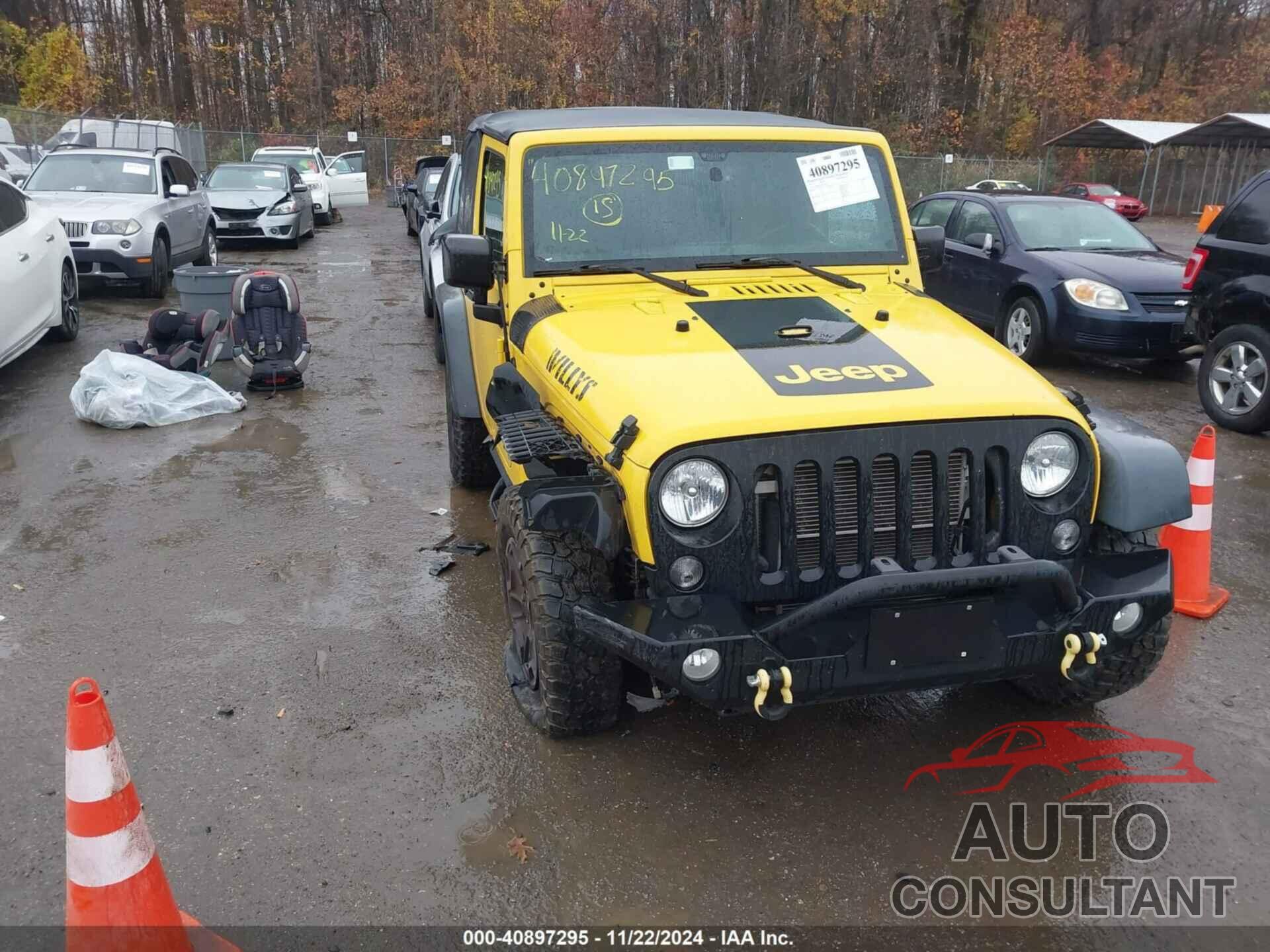 JEEP WRANGLER 2015 - 1C4AJWAGXFL729114