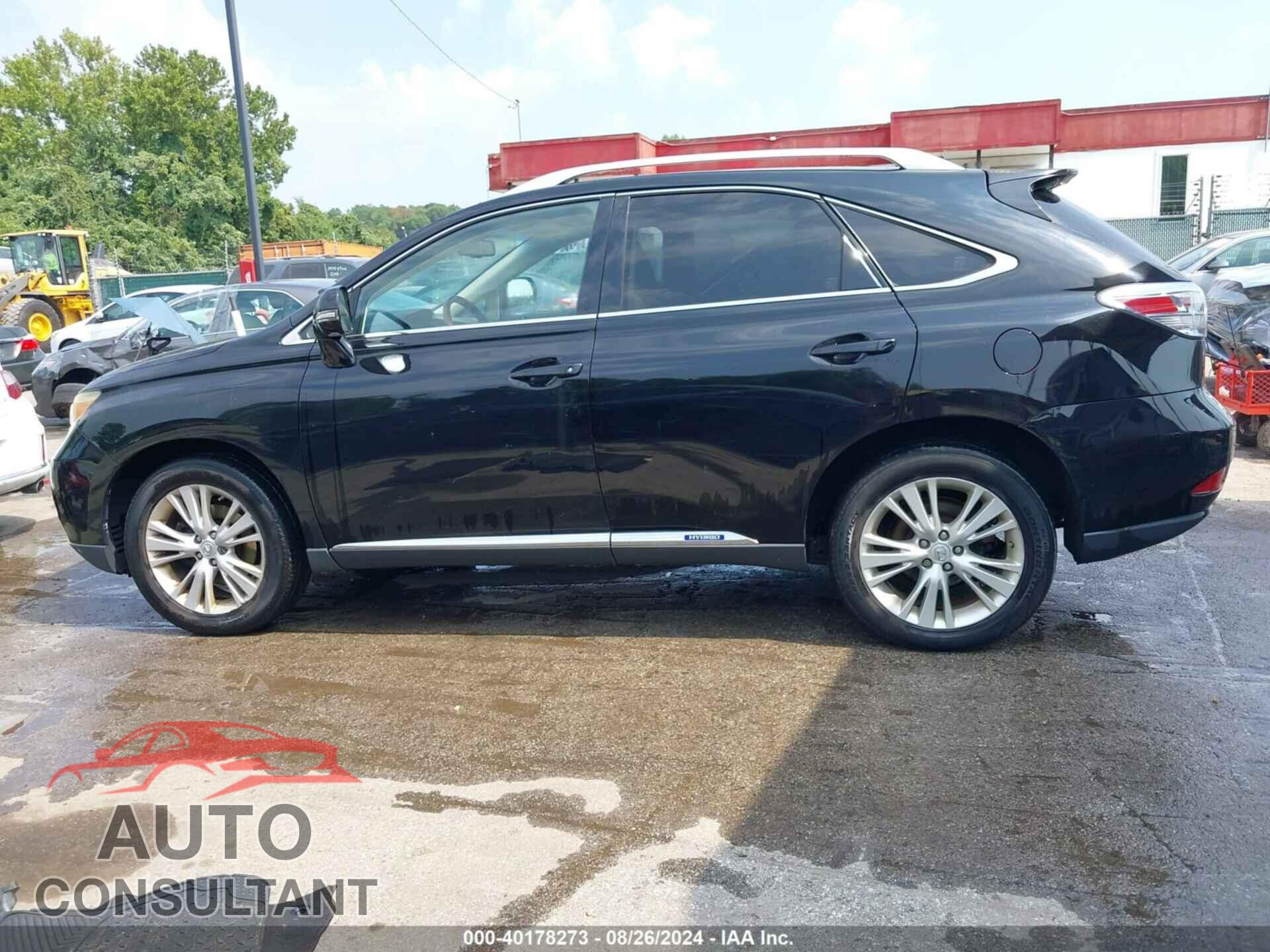 LEXUS RX 450H 2011 - JTJBC1BA6B2417543