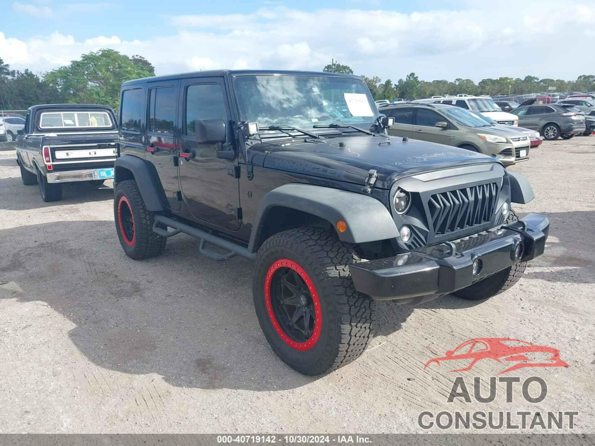 JEEP WRANGLER UNLIMITED 2017 - 1C4BJWDG8HL651046