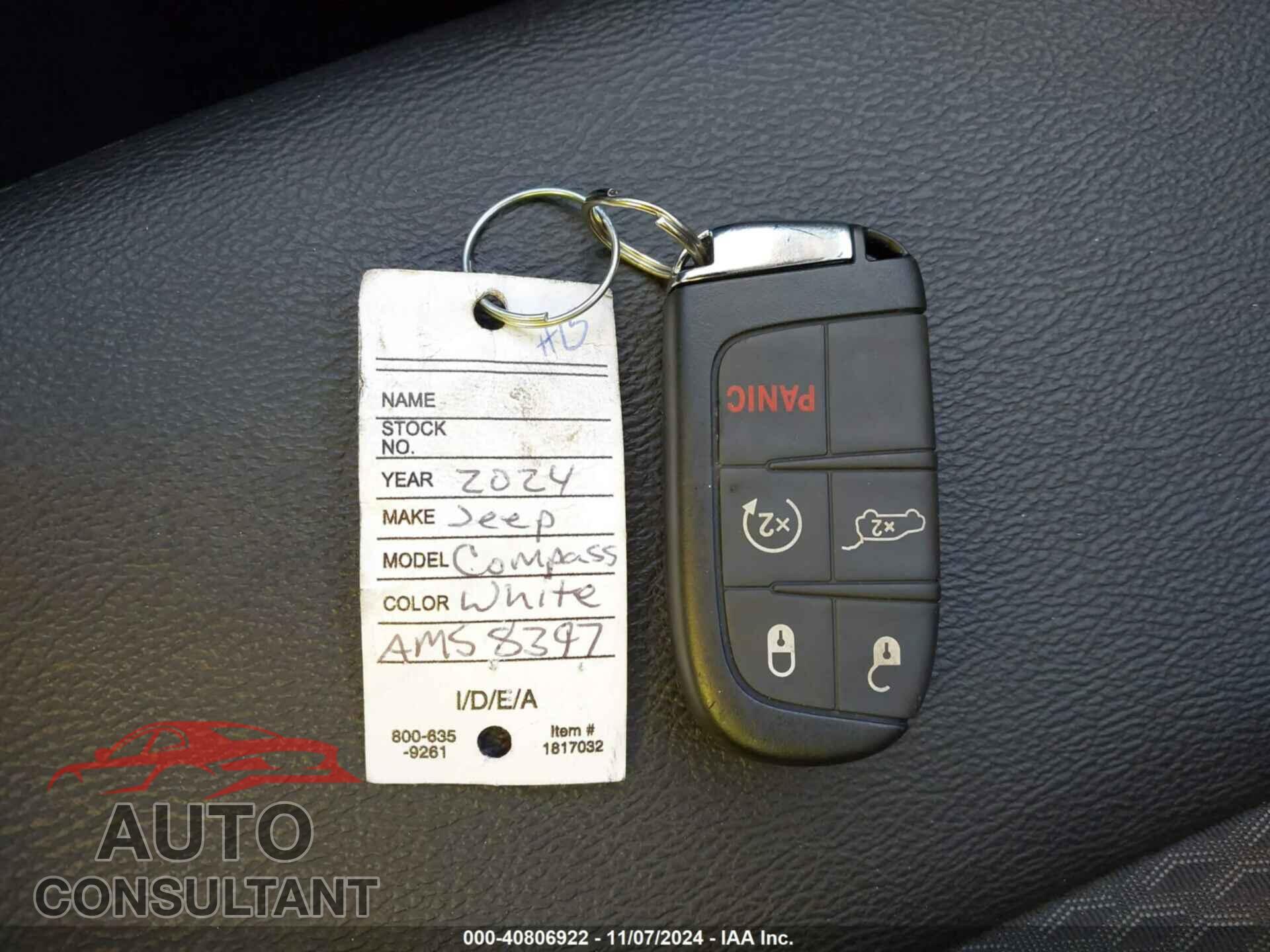 JEEP COMPASS 2024 - 3C4NJDBN1RT152176