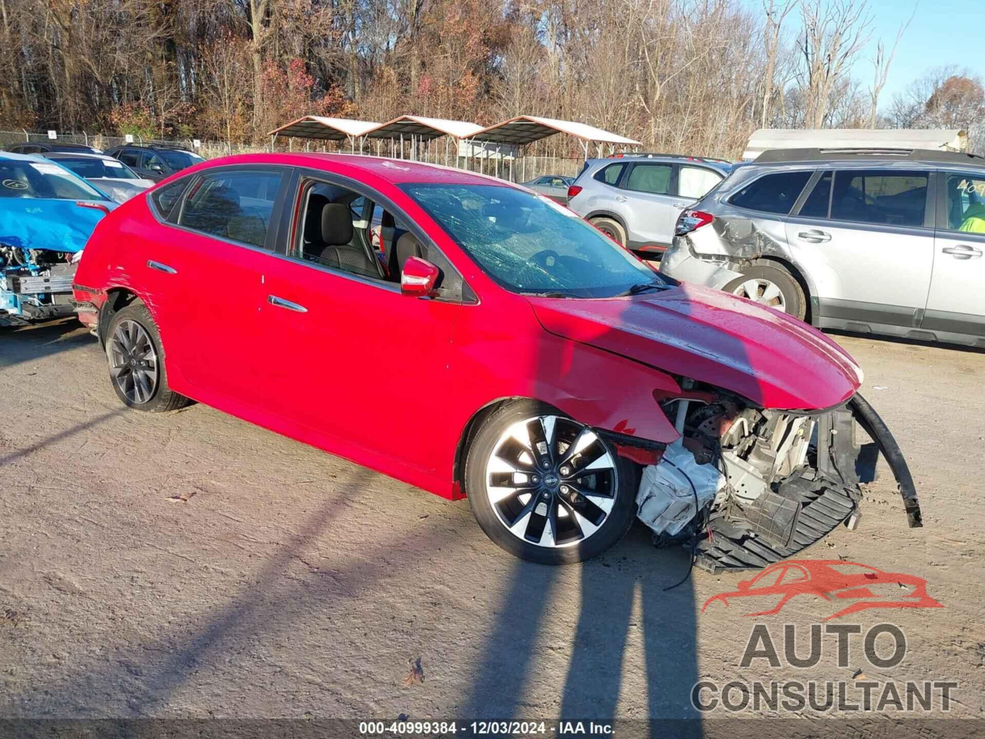 NISSAN SENTRA 2019 - 3N1AB7AP7KY293359