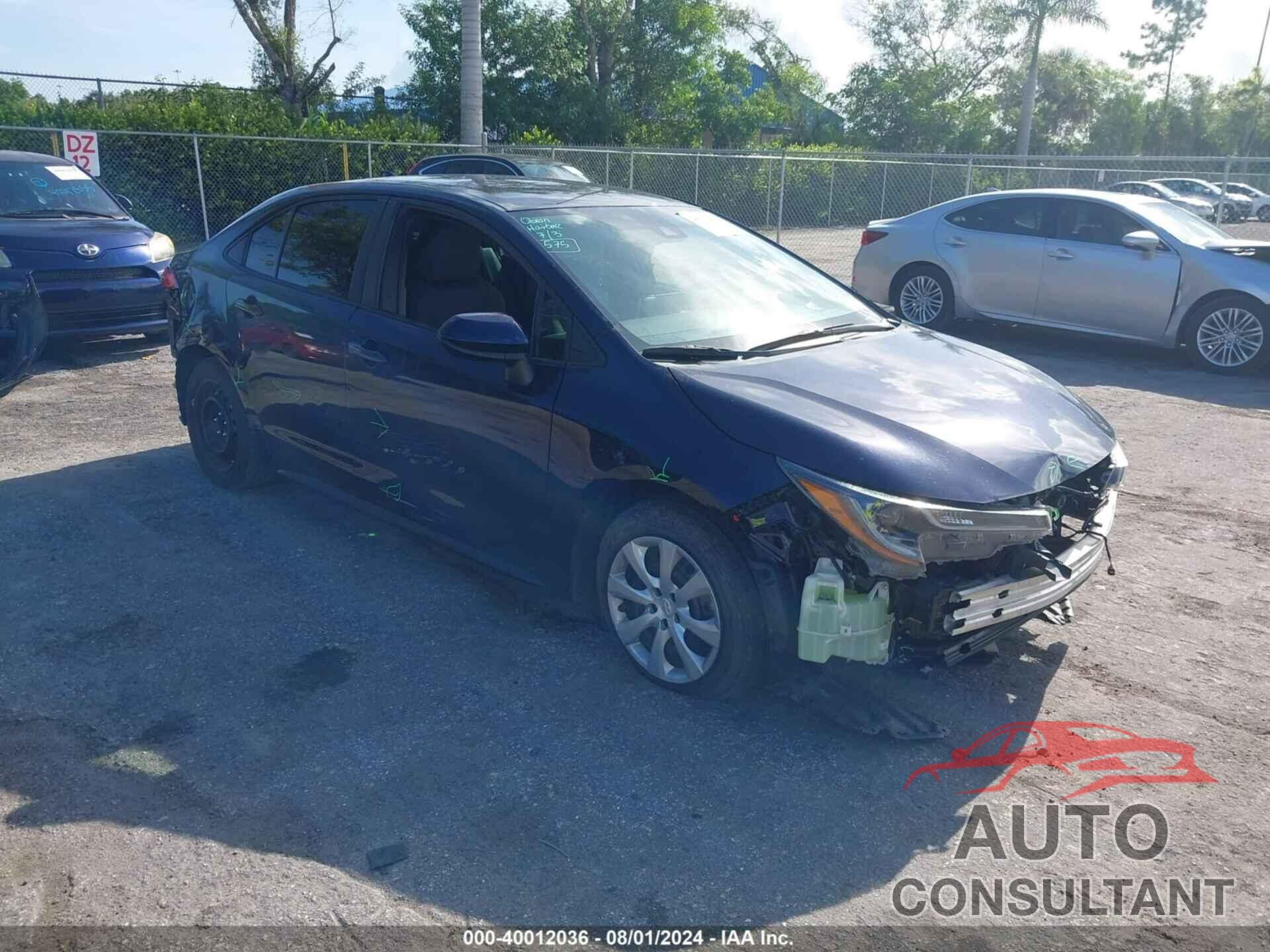 TOYOTA COROLLA 2021 - 5YFEPMAE8MP267272