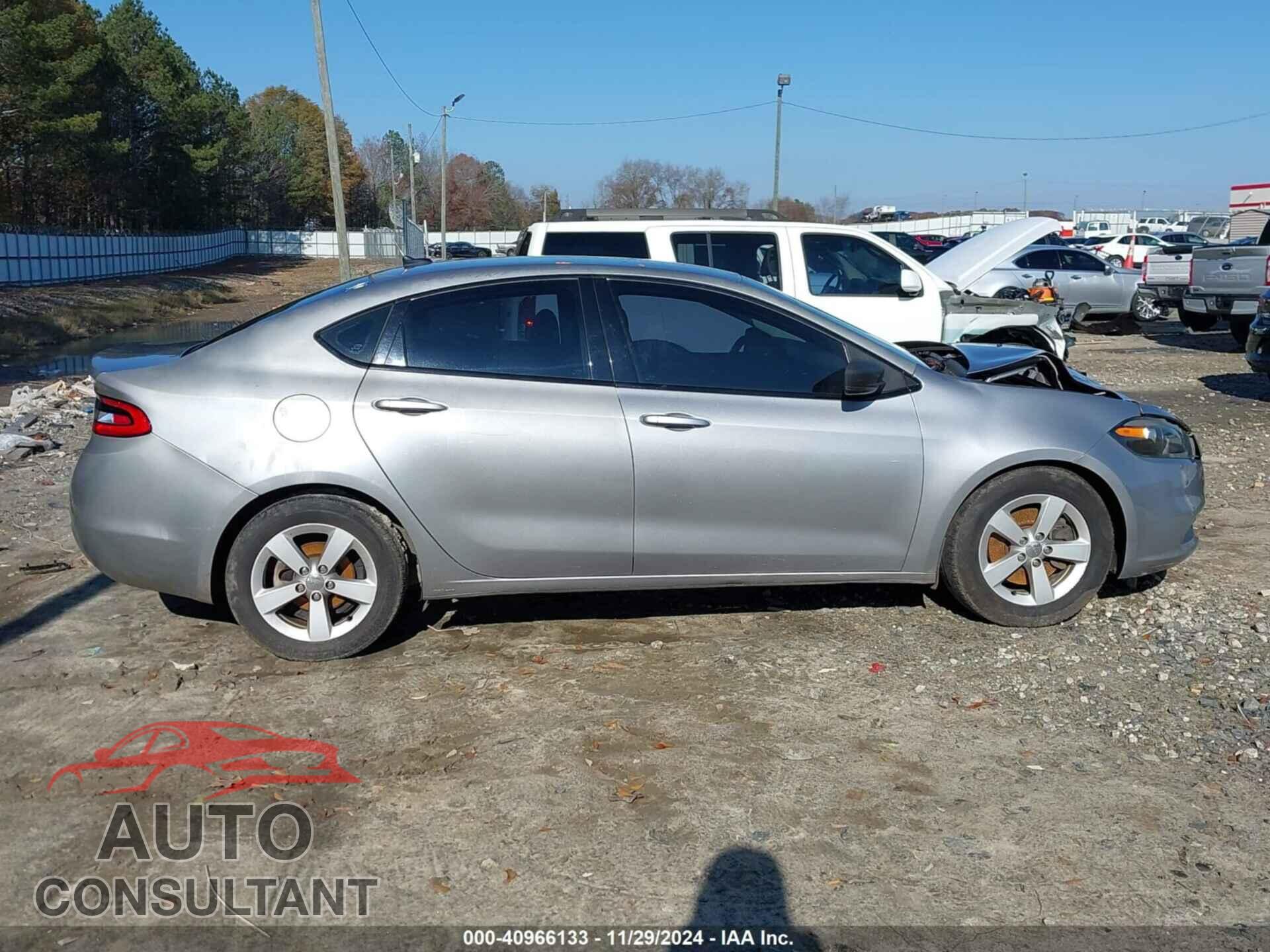 DODGE DART 2015 - 1C3CDFBB3FD286547