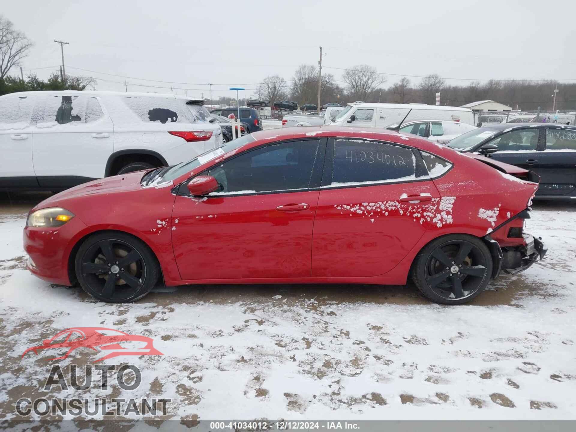 DODGE DART 2014 - 1C3CDFEB8ED669393