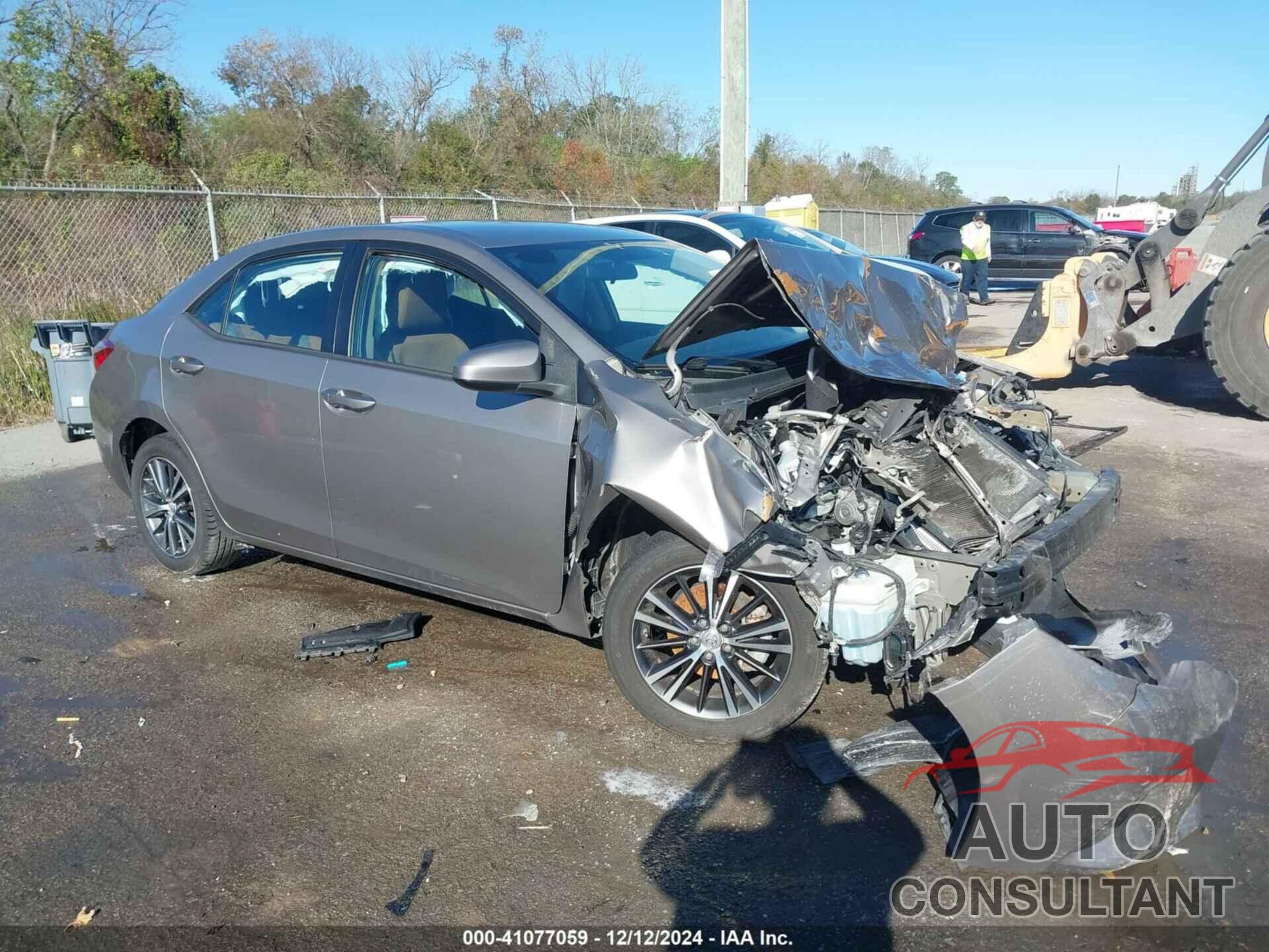 TOYOTA COROLLA 2016 - 5YFBURHE1GP406676