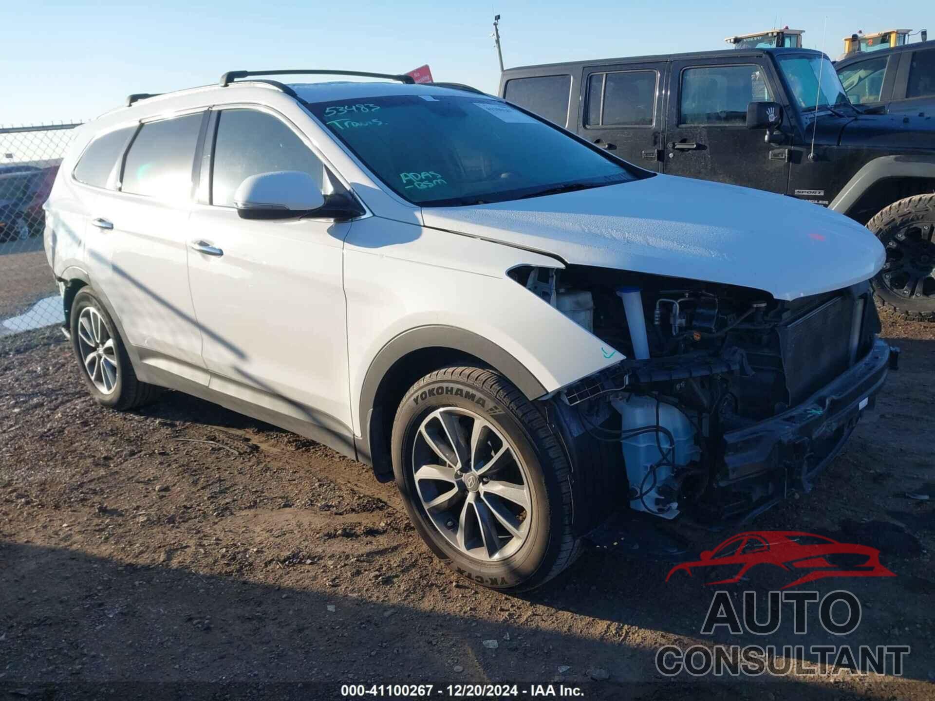 HYUNDAI SANTA FE 2018 - KM8SN4HF2JU283842