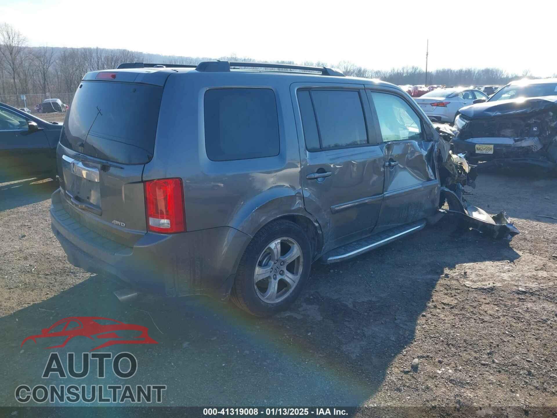 HONDA PILOT 2012 - 5FNYF4H58CB044682