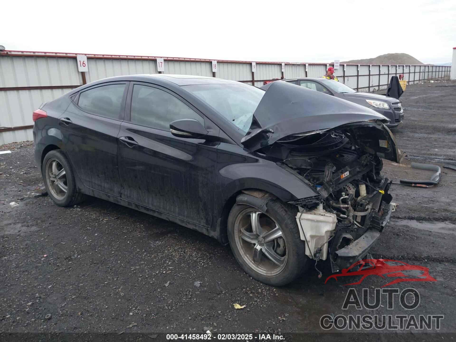 HYUNDAI ELANTRA 2013 - KMHDH4AE9DU753452
