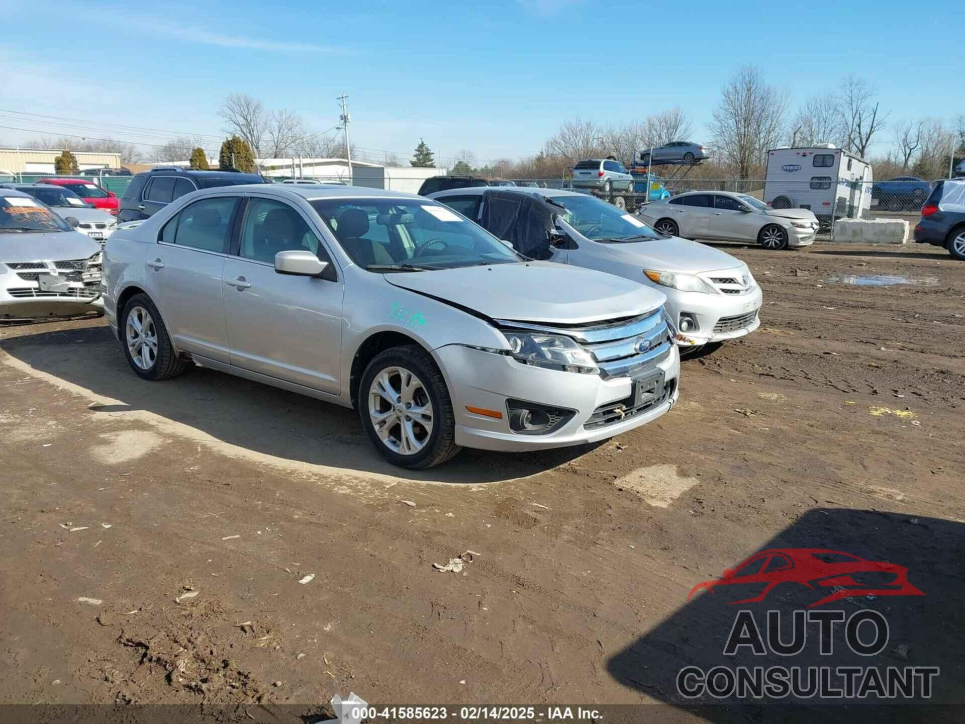 FORD FUSION 2012 - 3FAHP0HA4CR123046