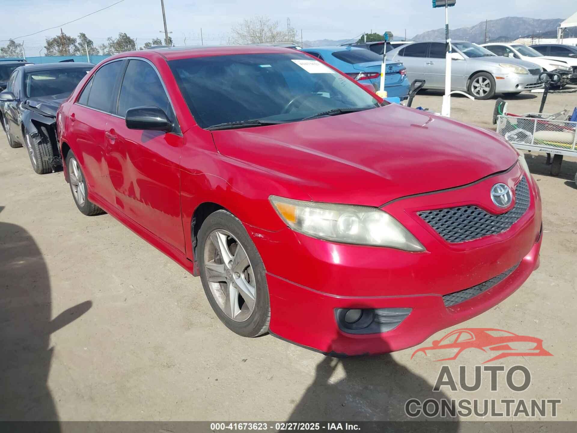 TOYOTA CAMRY 2011 - 4T1BF3EKXBU687806