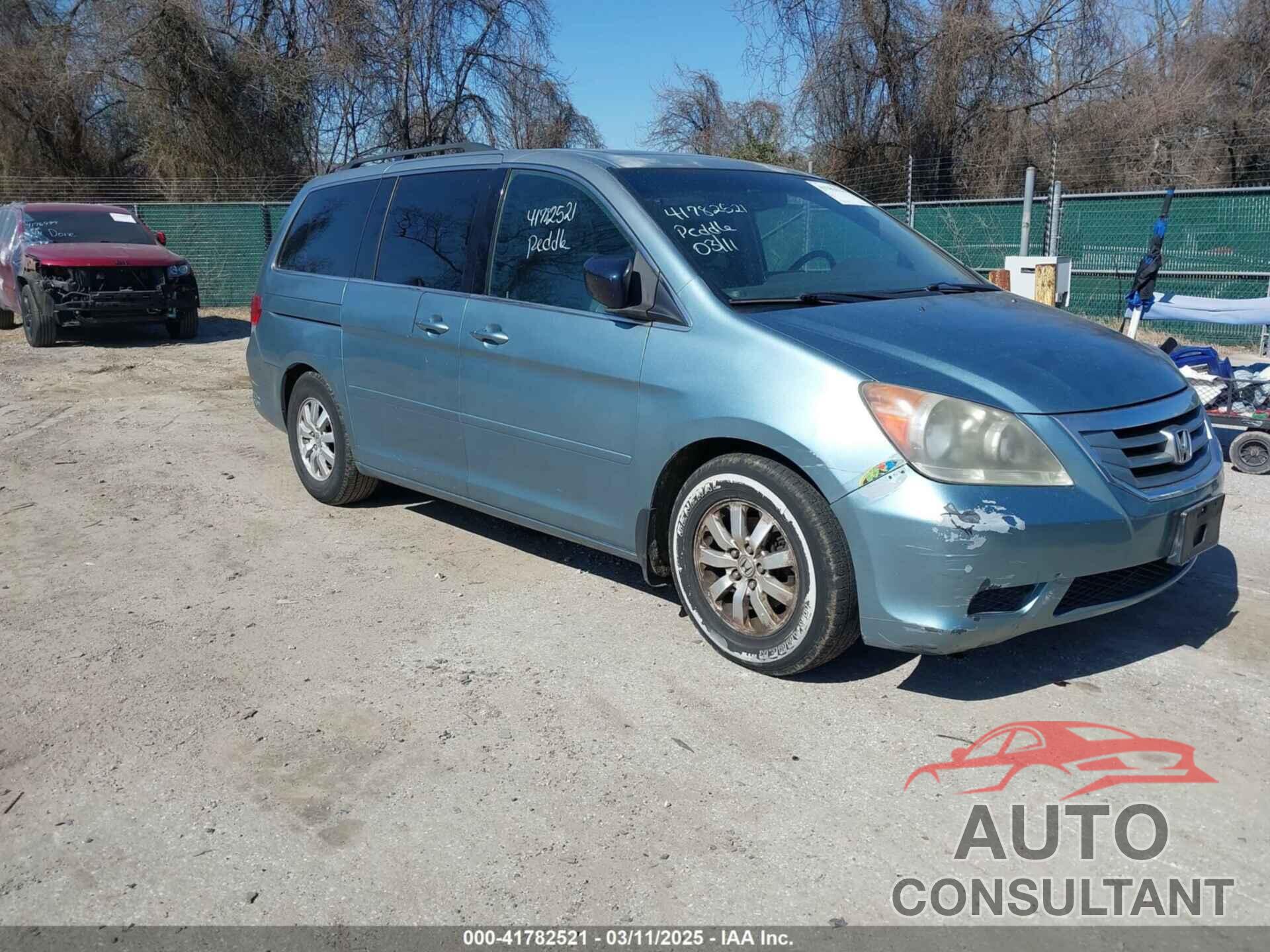 HONDA ODYSSEY 2009 - 5FNRL38669B040087