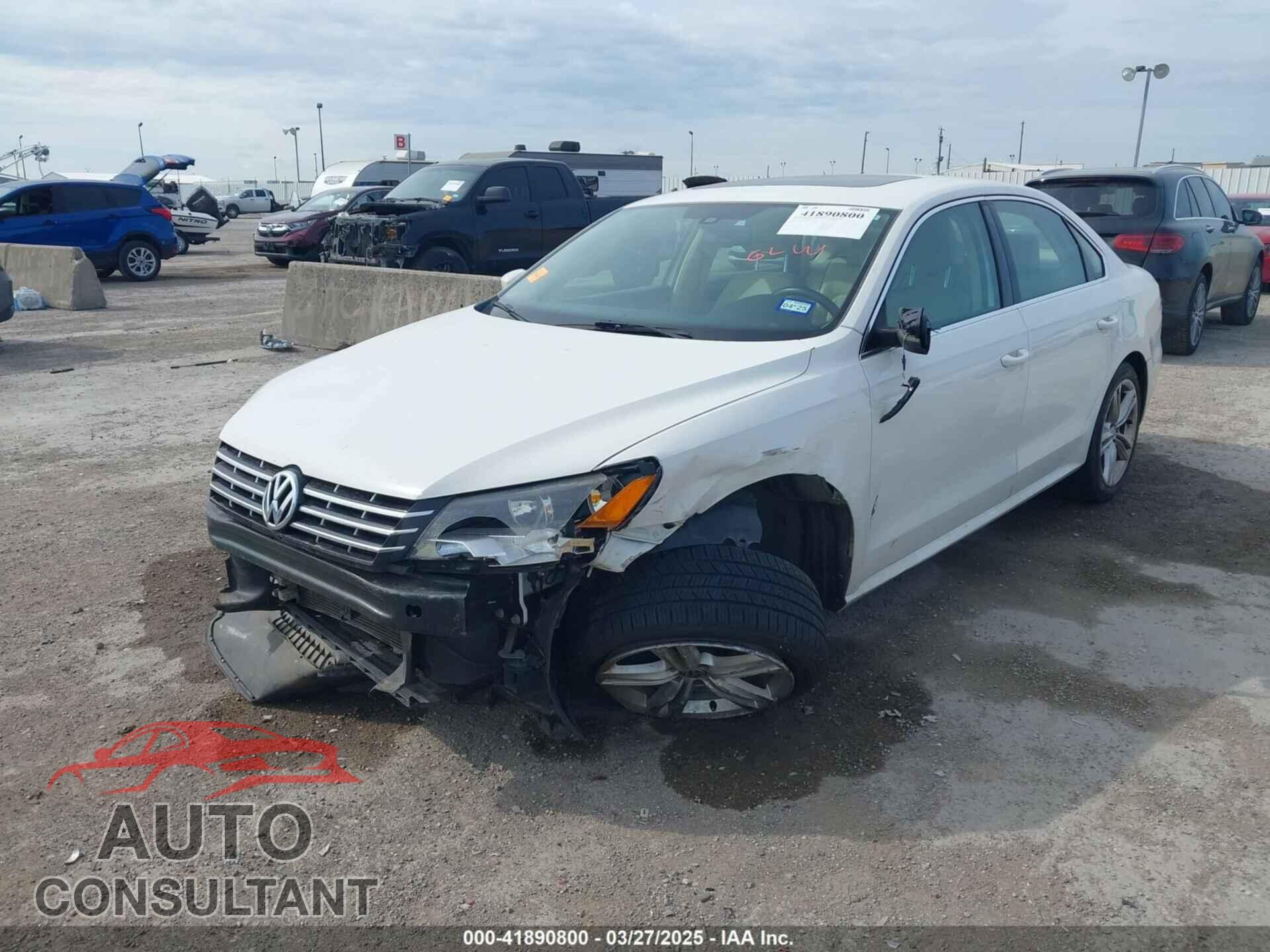 VOLKSWAGEN PASSAT 2014 - 1VWBN7A32EC003724