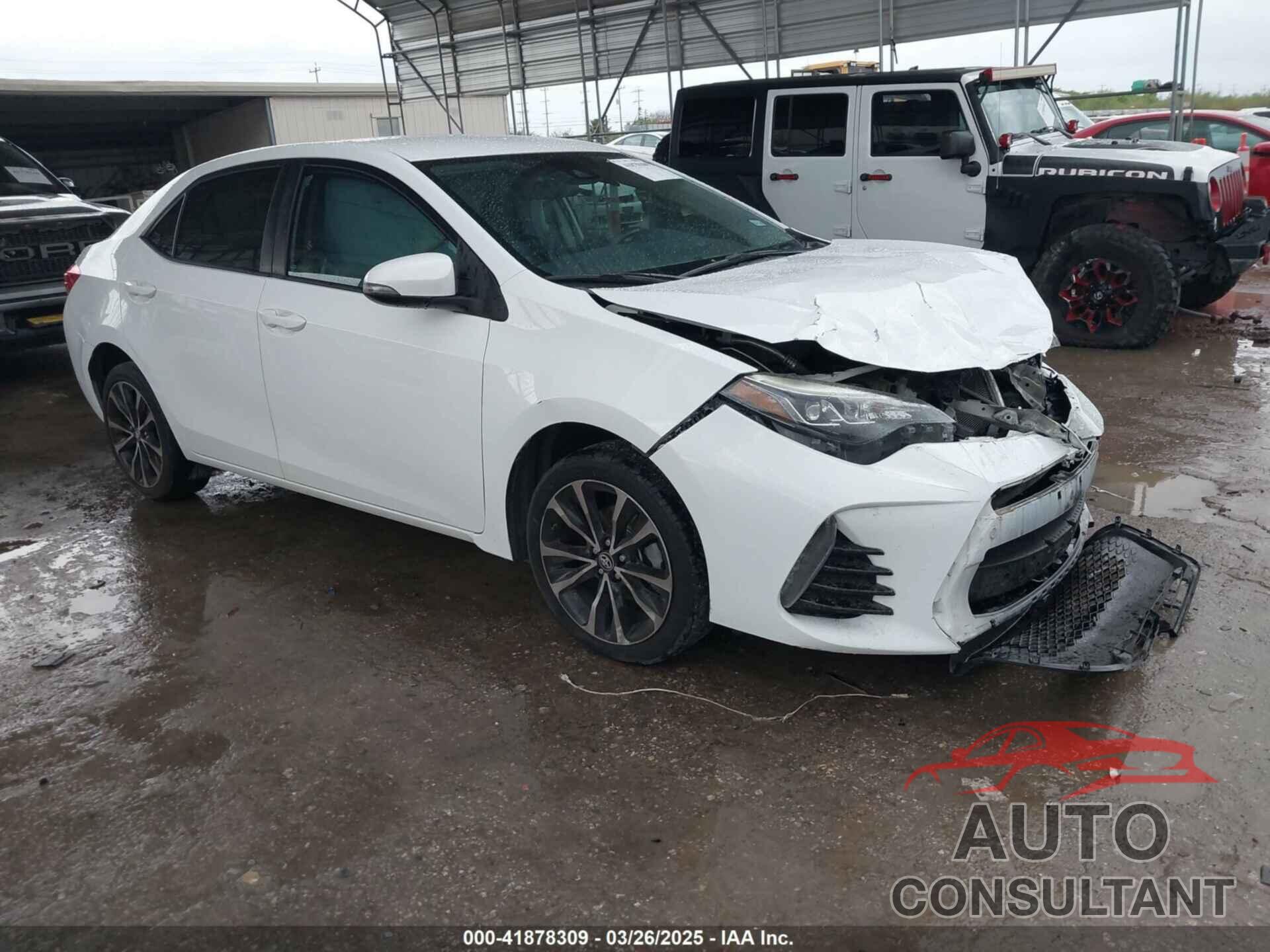 TOYOTA COROLLA 2017 - 5YFBURHE1HP653214