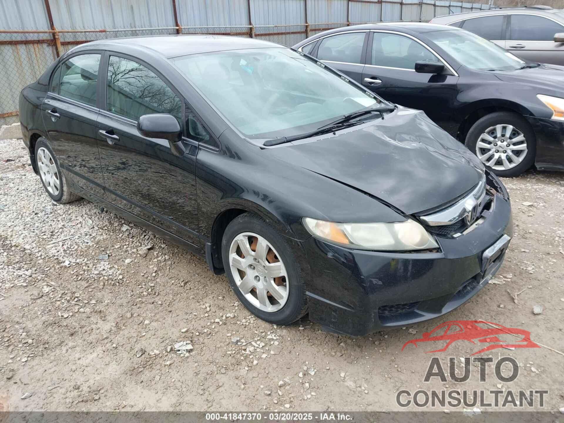 HONDA CIVIC 2009 - 19XFA16559E020040