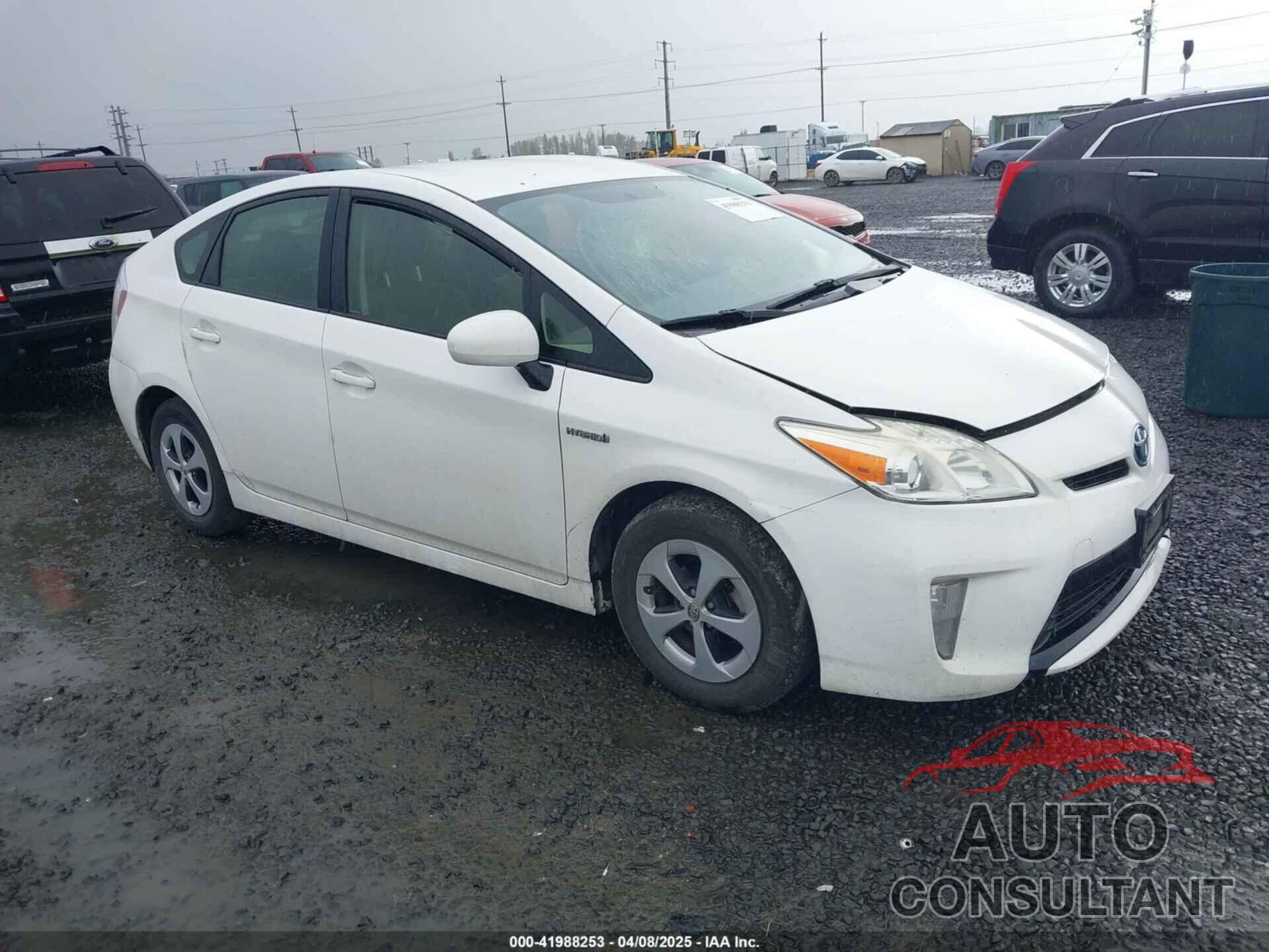 TOYOTA PRIUS 2012 - JTDKN3DU5C5474199
