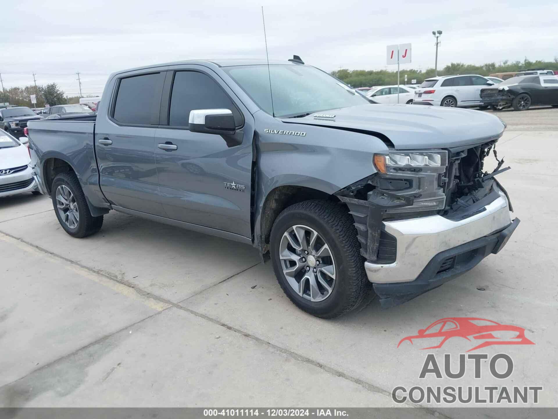 CHEVROLET SILVERADO 1500 2021 - 1GCPWCET1MZ181774