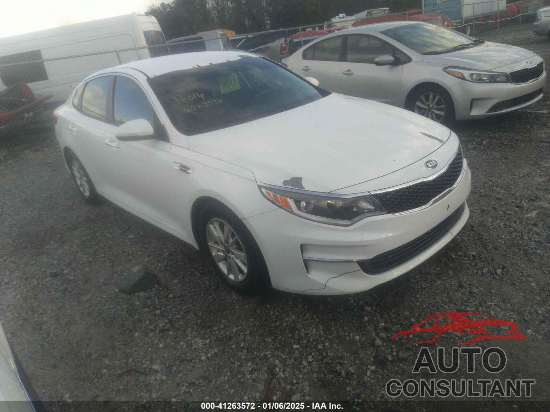 KIA OPTIMA 2016 - 5XXGT4L31GG056234