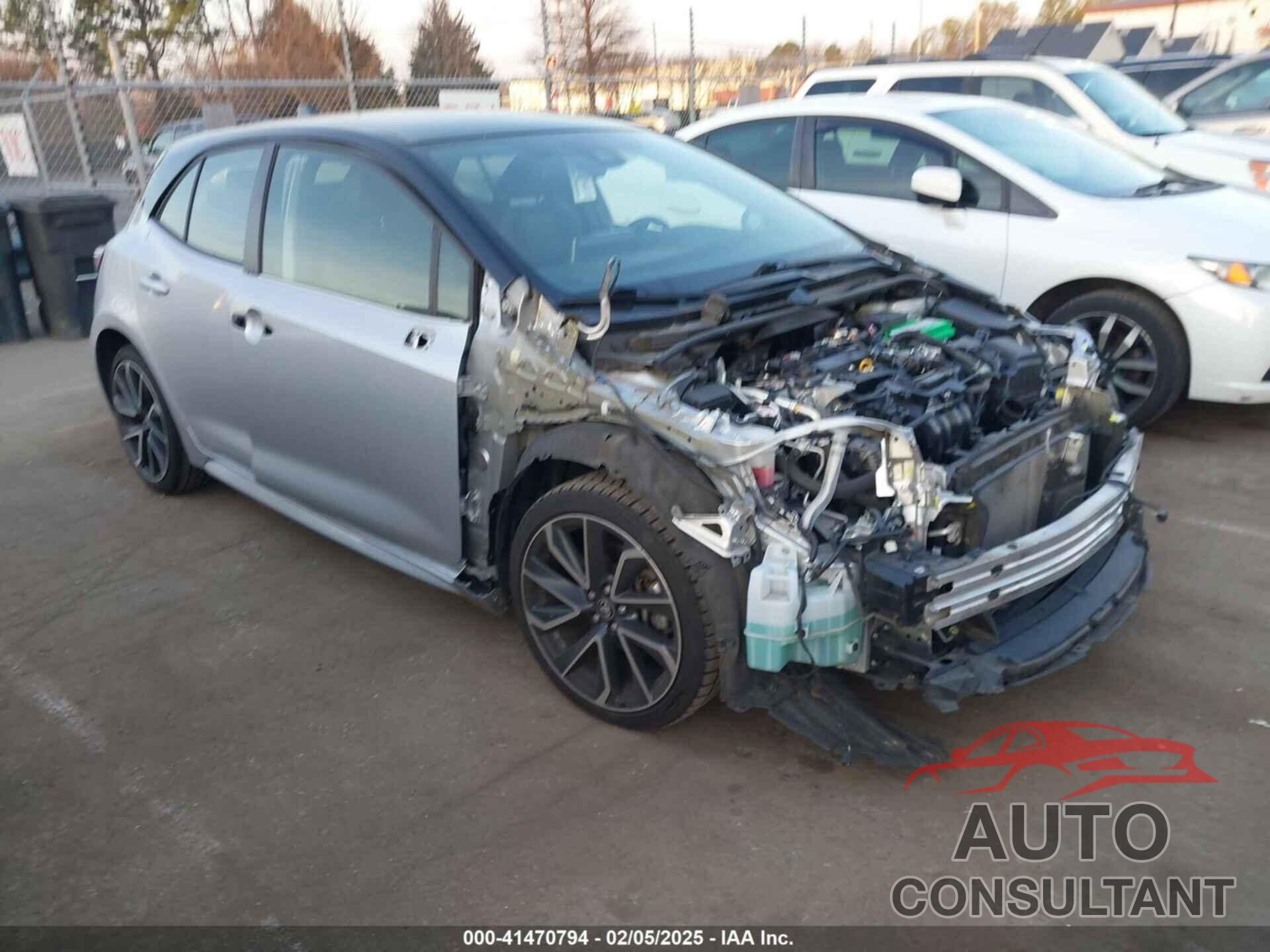 TOYOTA COROLLA 2020 - JTNA4RBE3L3089891