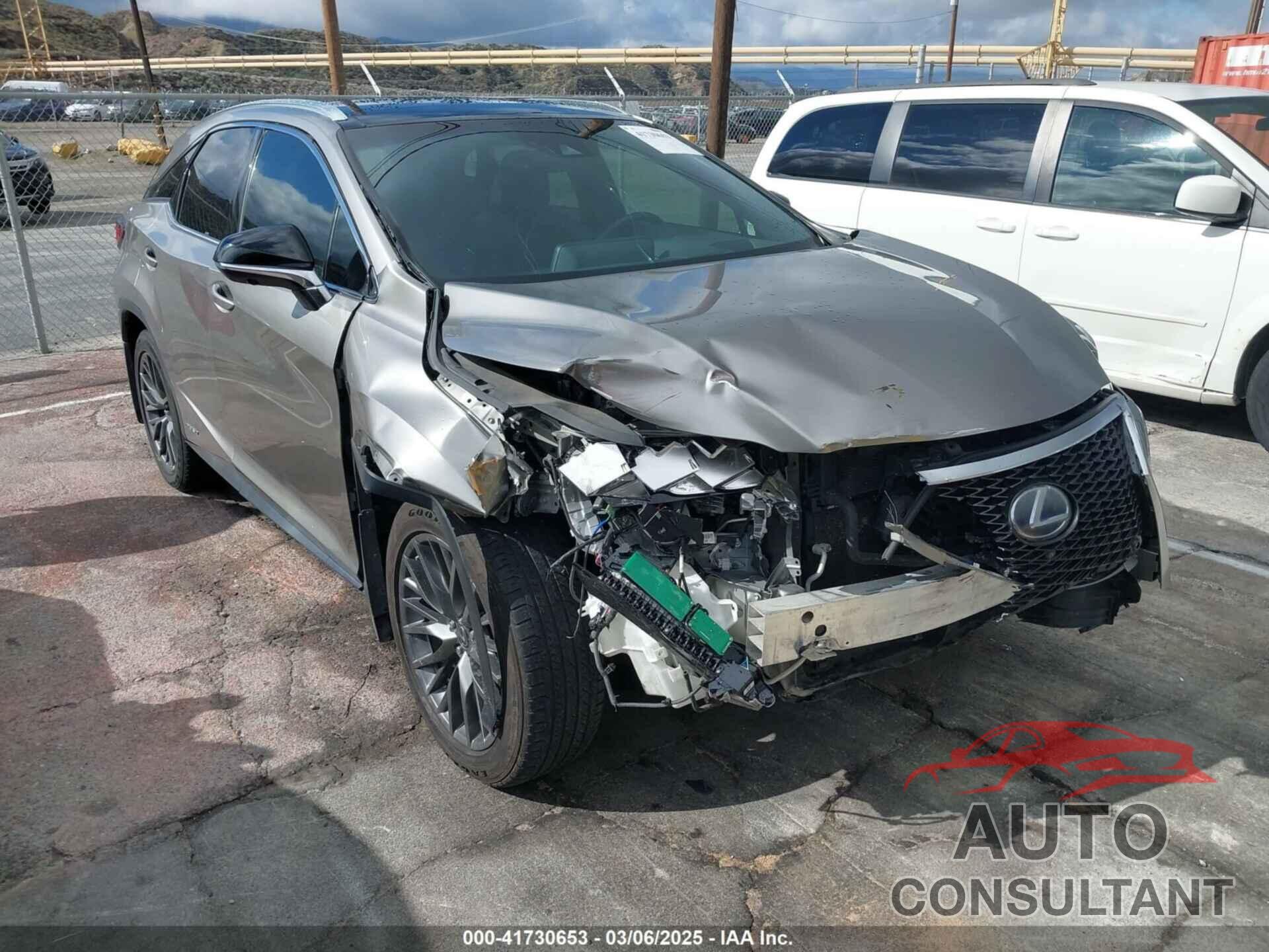 LEXUS RX 450H 2018 - 2T2BGMCA9JC026275