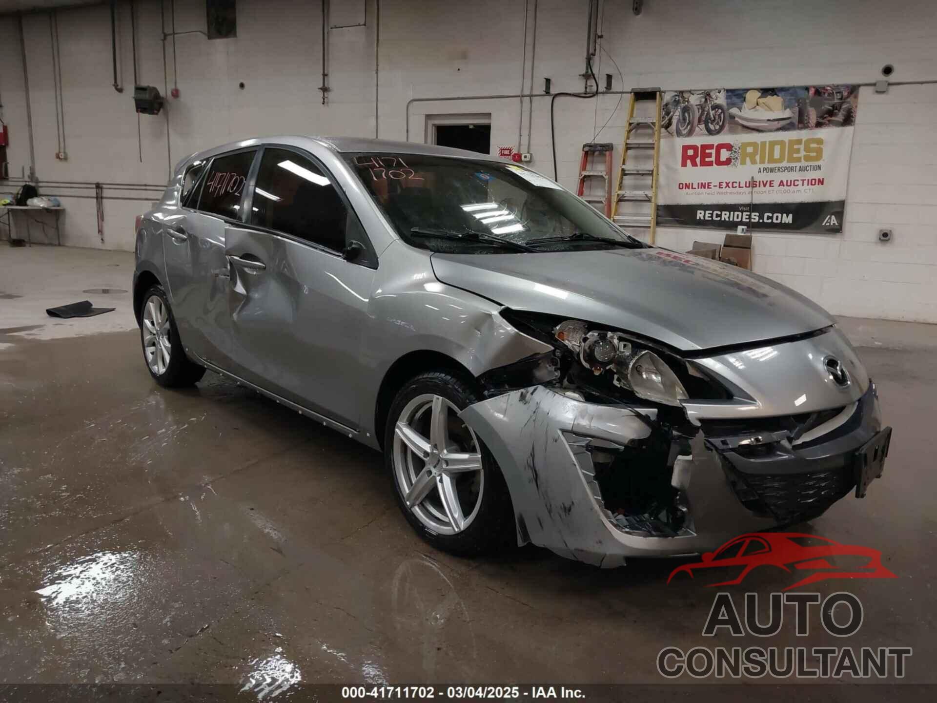 MAZDA MAZDA3 2011 - JM1BL1K50B1490872