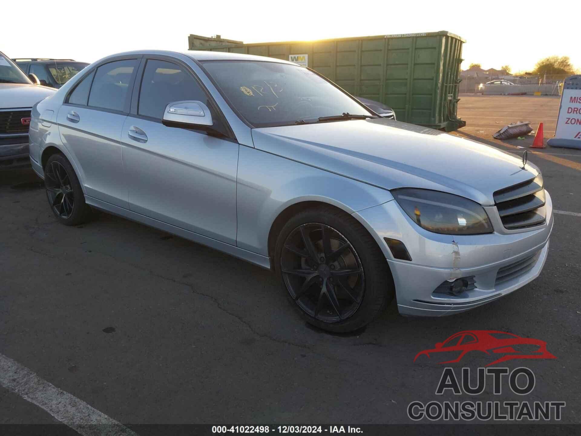 MERCEDES-BENZ C 300 2009 - WDDGF54X09R043785