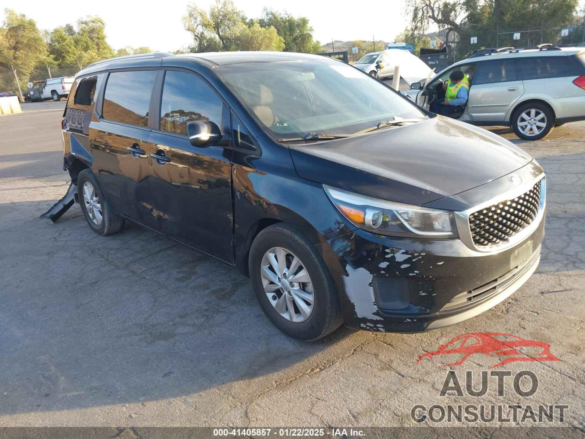 KIA SEDONA 2016 - KNDMB5C11G6178083