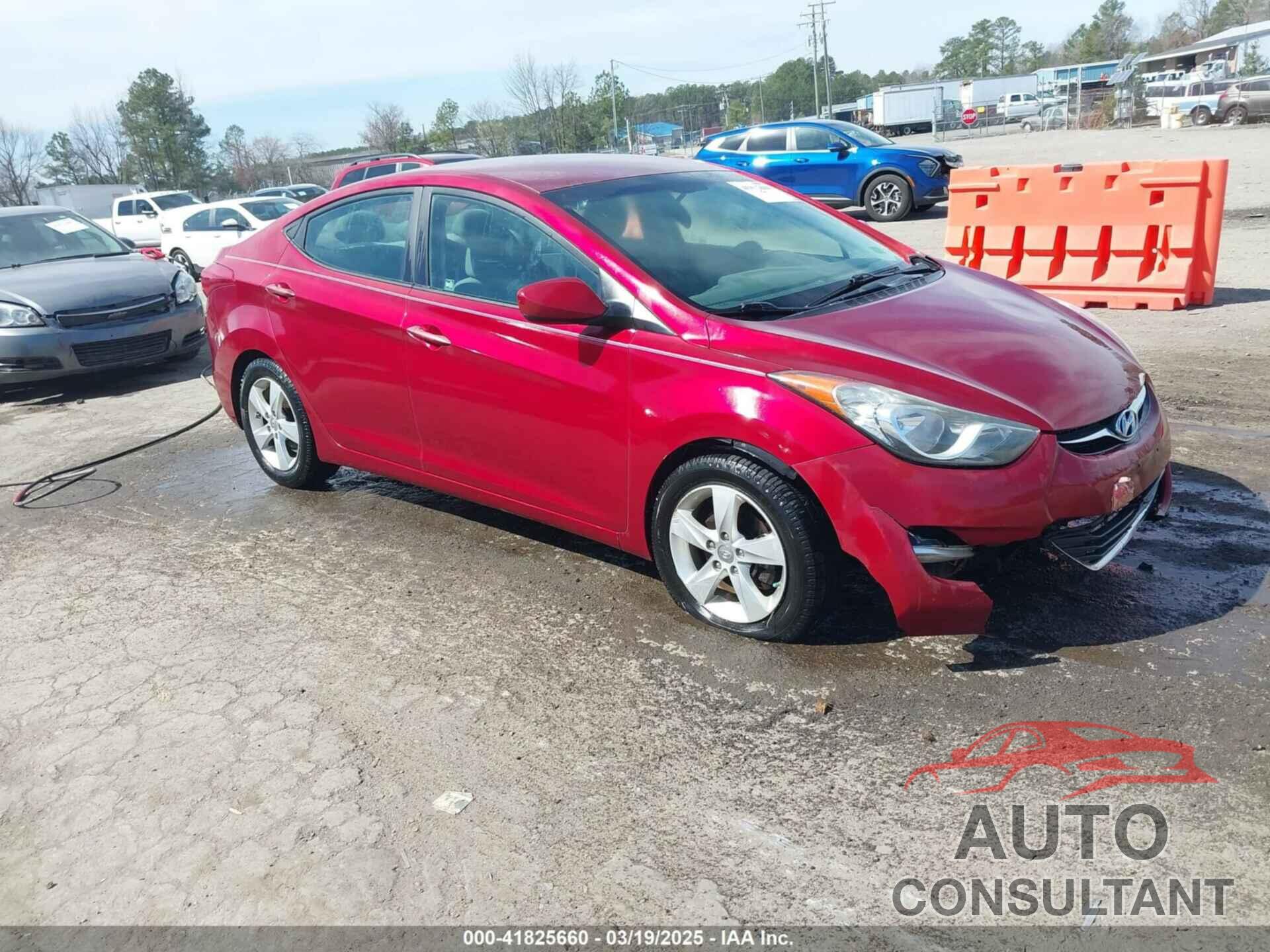 HYUNDAI ELANTRA 2013 - 5NPDH4AE0DH443740
